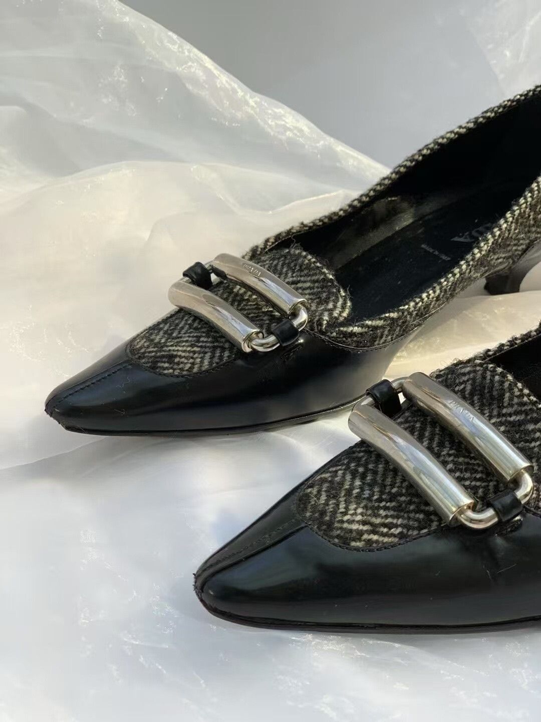 Prada Prada Vintage Women's Single Shoes Size US 6.5 / IT 36.5 - 7 Thumbnail