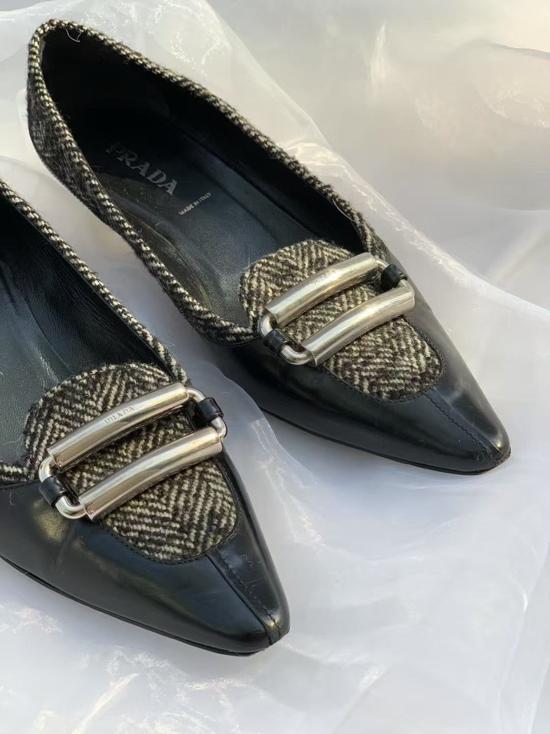 Prada Prada Vintage Women's Single Shoes Size US 6.5 / IT 36.5 - 2 Thumbnail