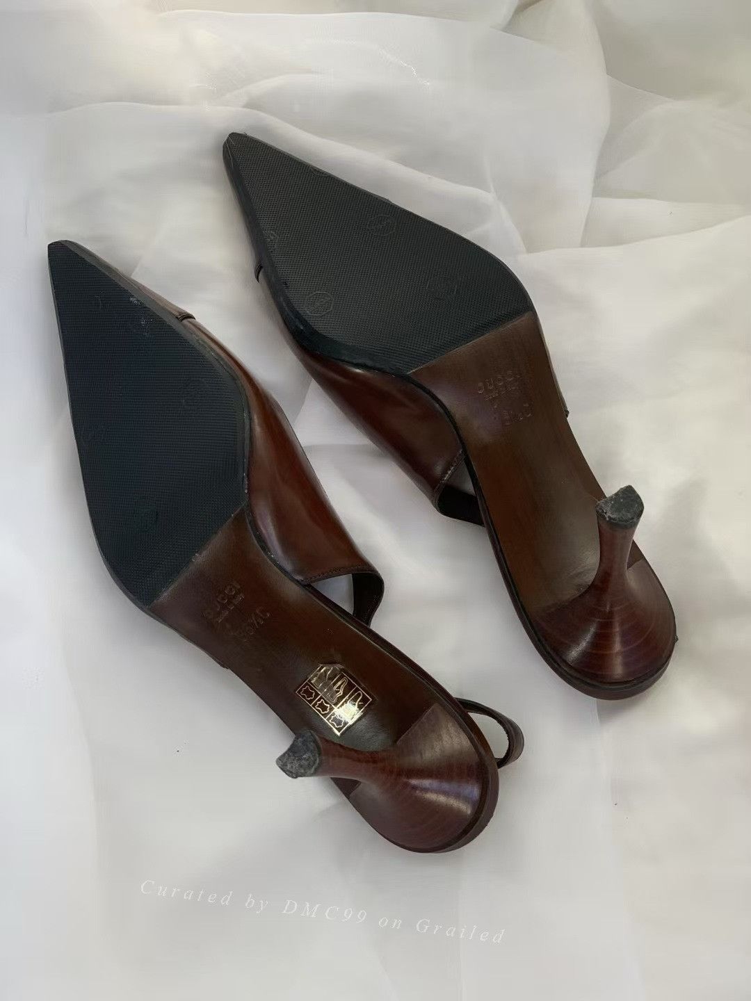Gucci Gucci Leather High Heels Size US 5.5 / IT 35.5 - 7 Thumbnail