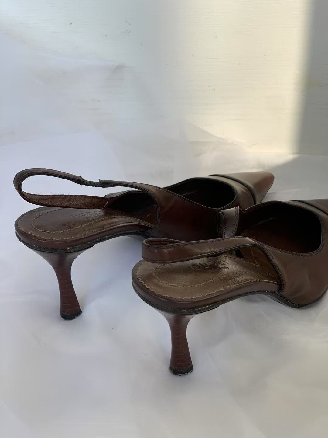 Gucci Gucci Leather High Heels Size US 5.5 / IT 35.5 - 9 Thumbnail