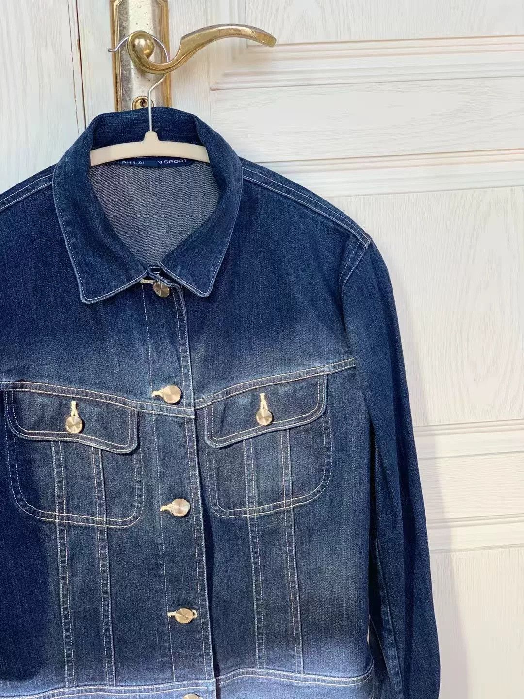 Ralph Lauren Ralph Lauren Sport Vintage Denim Jacket Size US M / EU 48-50 / 2 - 7 Thumbnail