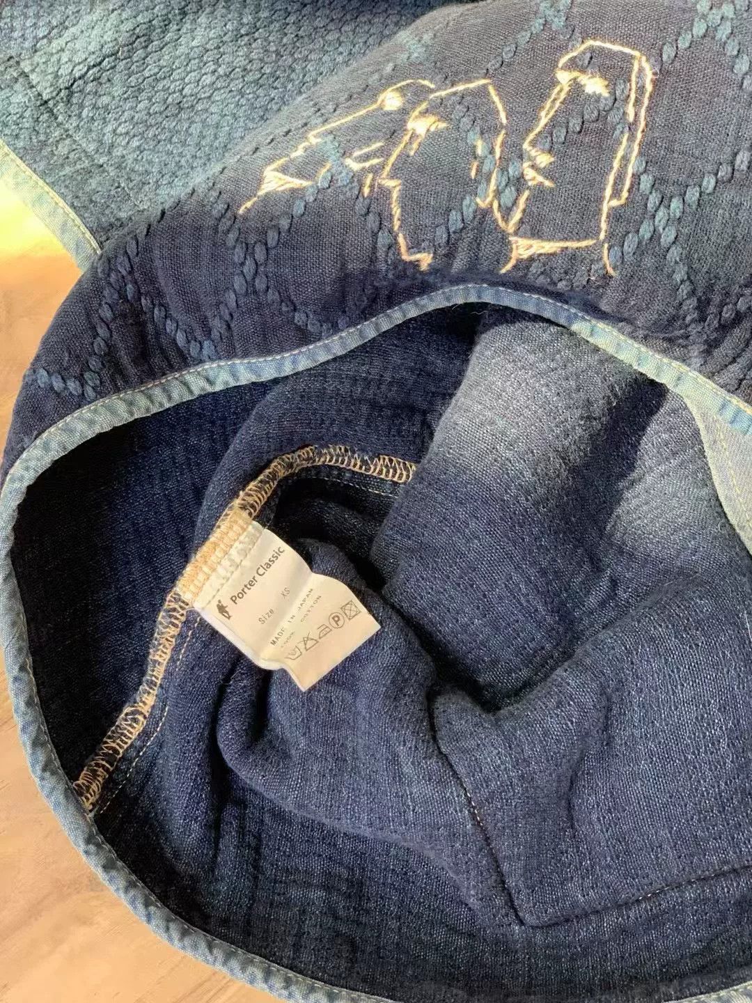 Porter Classic Porter Classic Sashiko Sweatshirt Jacket Size US XS / EU 42 / 0 - 9 Thumbnail