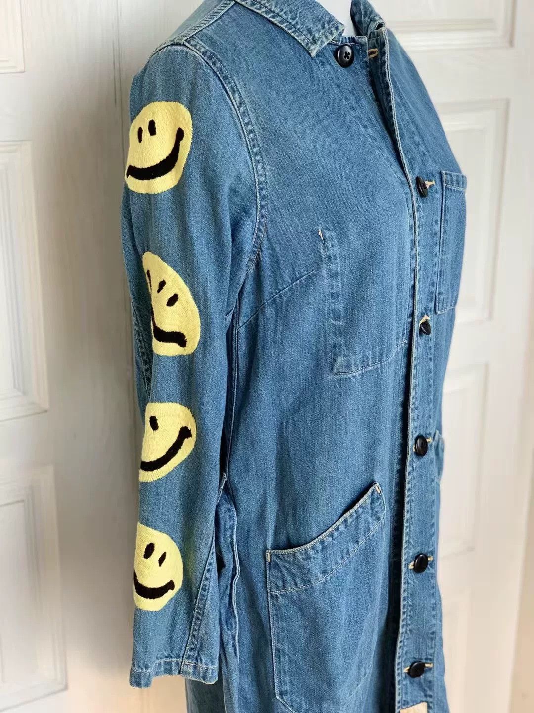 Kapital Kapital Denim Dress Coat Size XS / US 0-2 / IT 36-38 - 4 Thumbnail