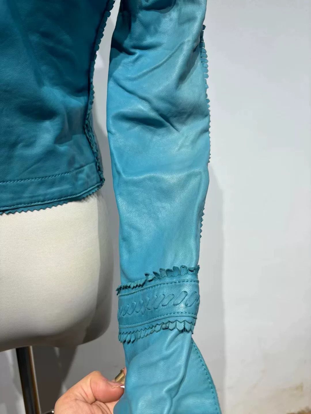 Ralph Lauren Ralph Lauren Carved Western Leather Jacket Size XS / US 0-2 / IT 36-38 - 5 Thumbnail