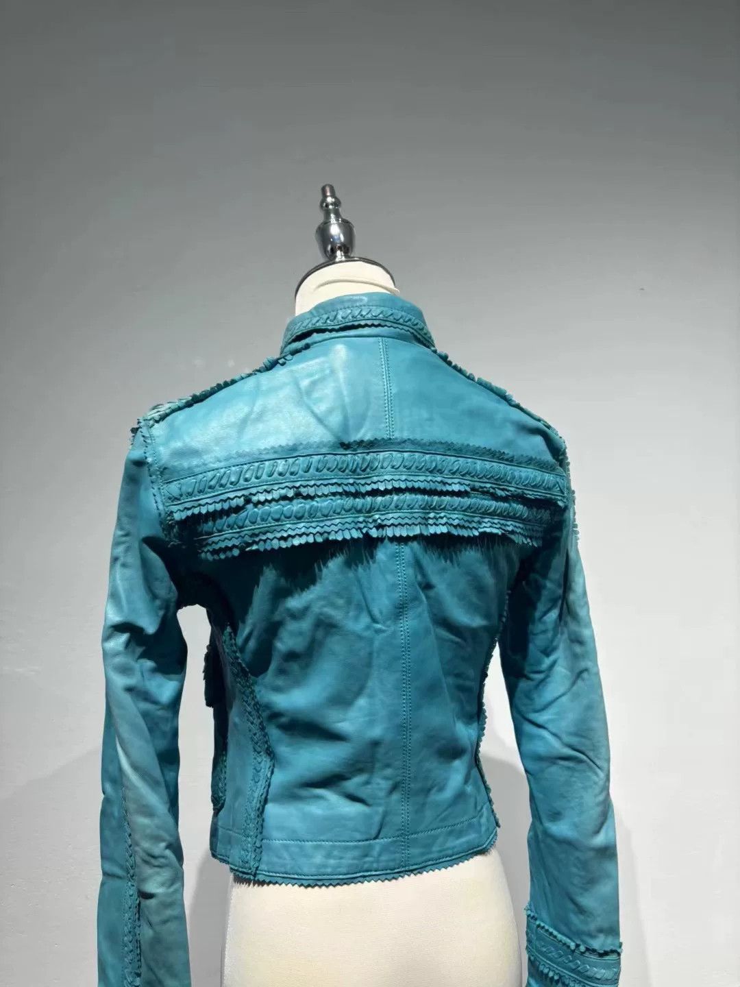 Ralph Lauren Ralph Lauren Carved Western Leather Jacket Size XS / US 0-2 / IT 36-38 - 2 Thumbnail