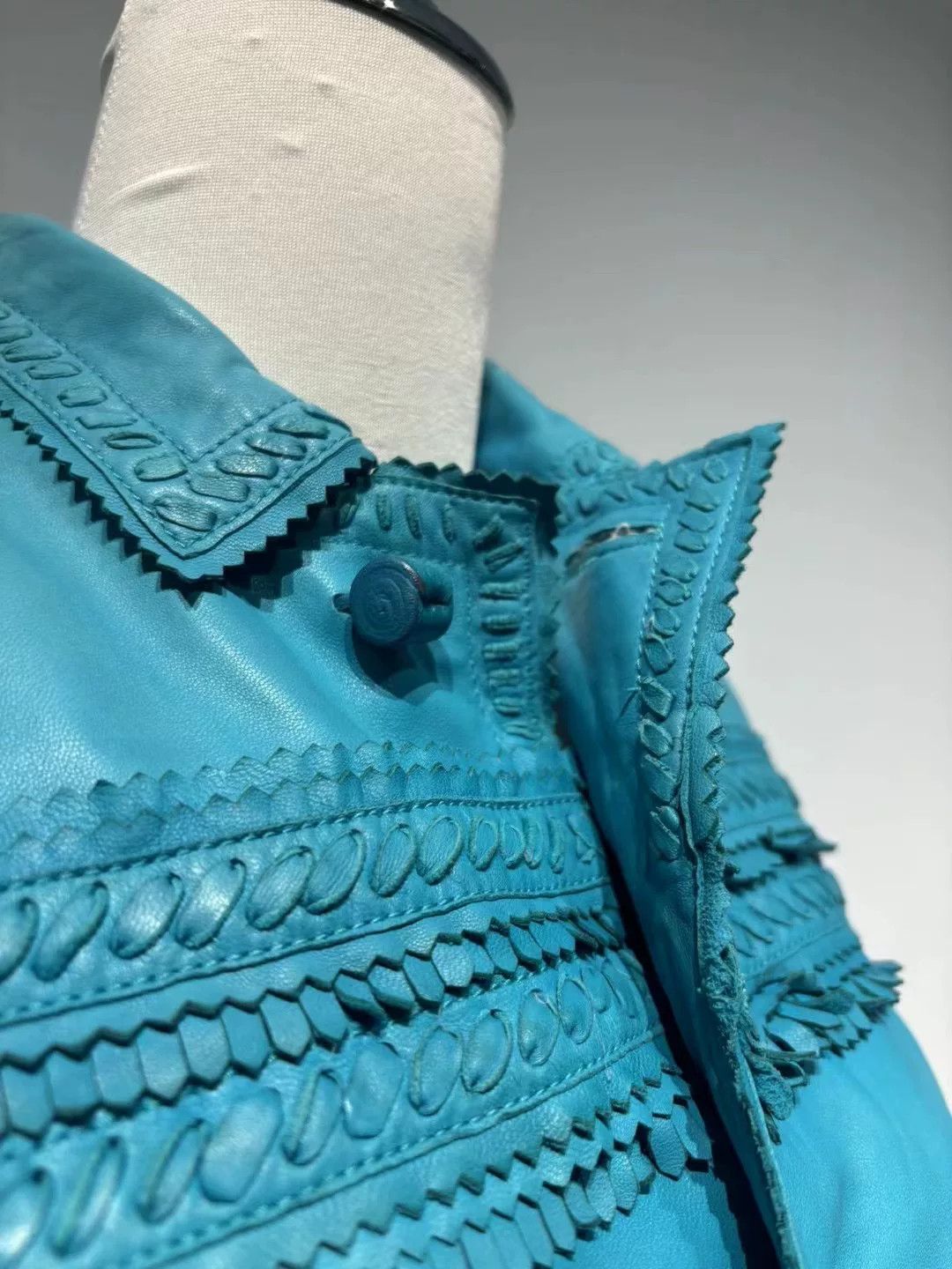Ralph Lauren Ralph Lauren Carved Western Leather Jacket Size XS / US 0-2 / IT 36-38 - 8 Thumbnail