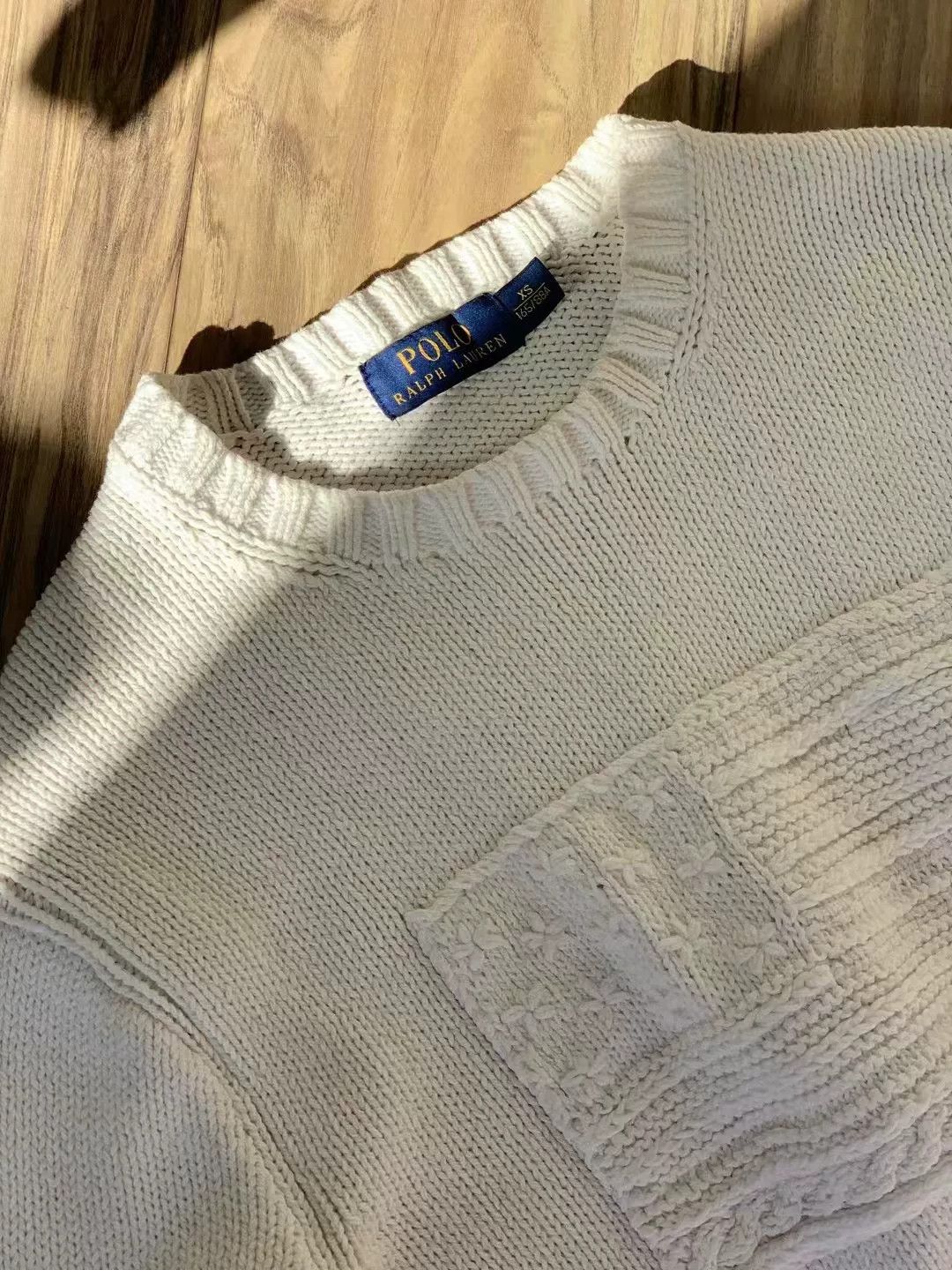 Polo Ralph Lauren Polo Ralph Lauren White Sweater Size US XS / EU 42 / 0 - 3 Thumbnail