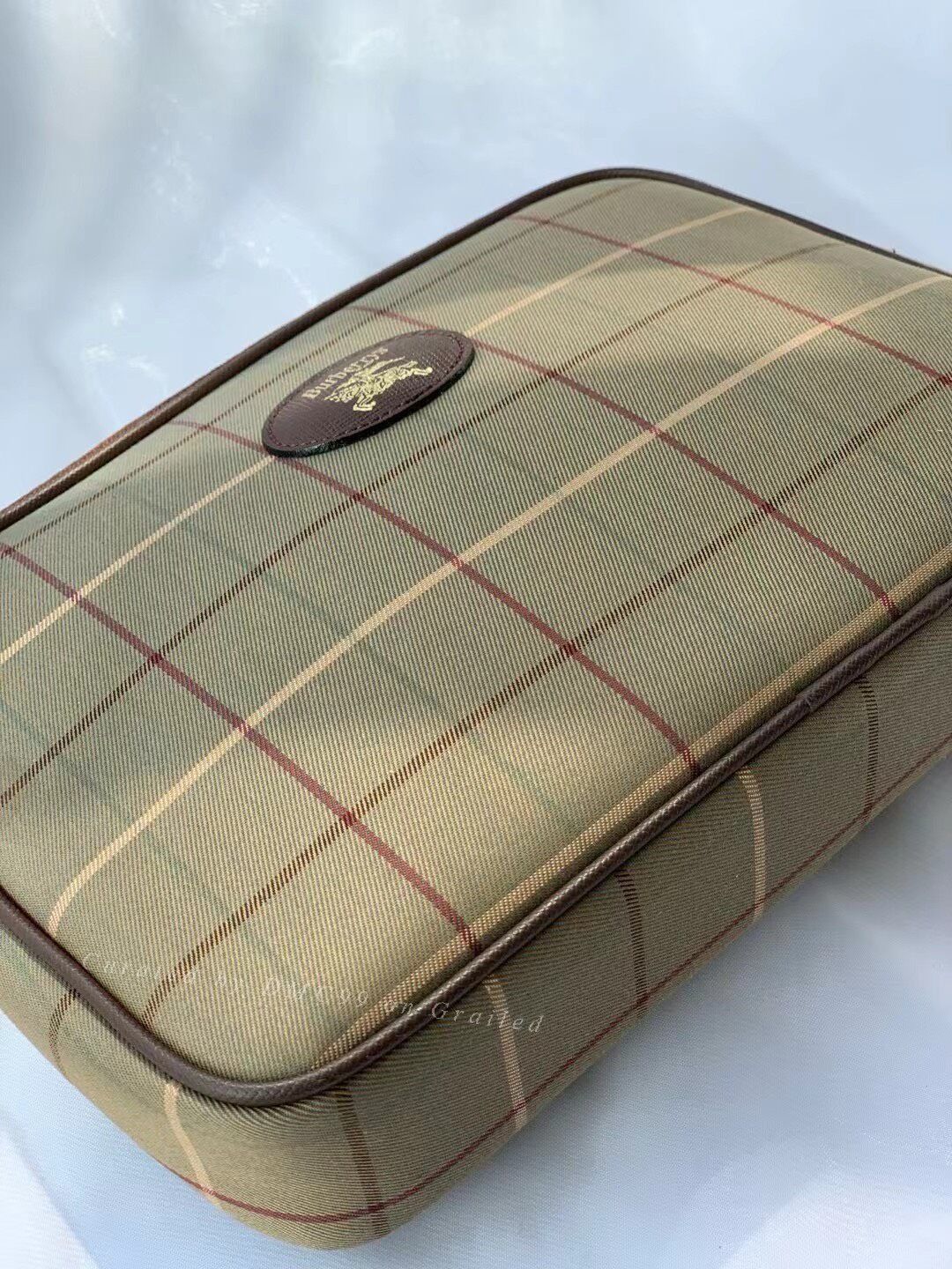 Burberry Burberry Vintage Canvas Check Clutch Size ONE SIZE - 4 Thumbnail