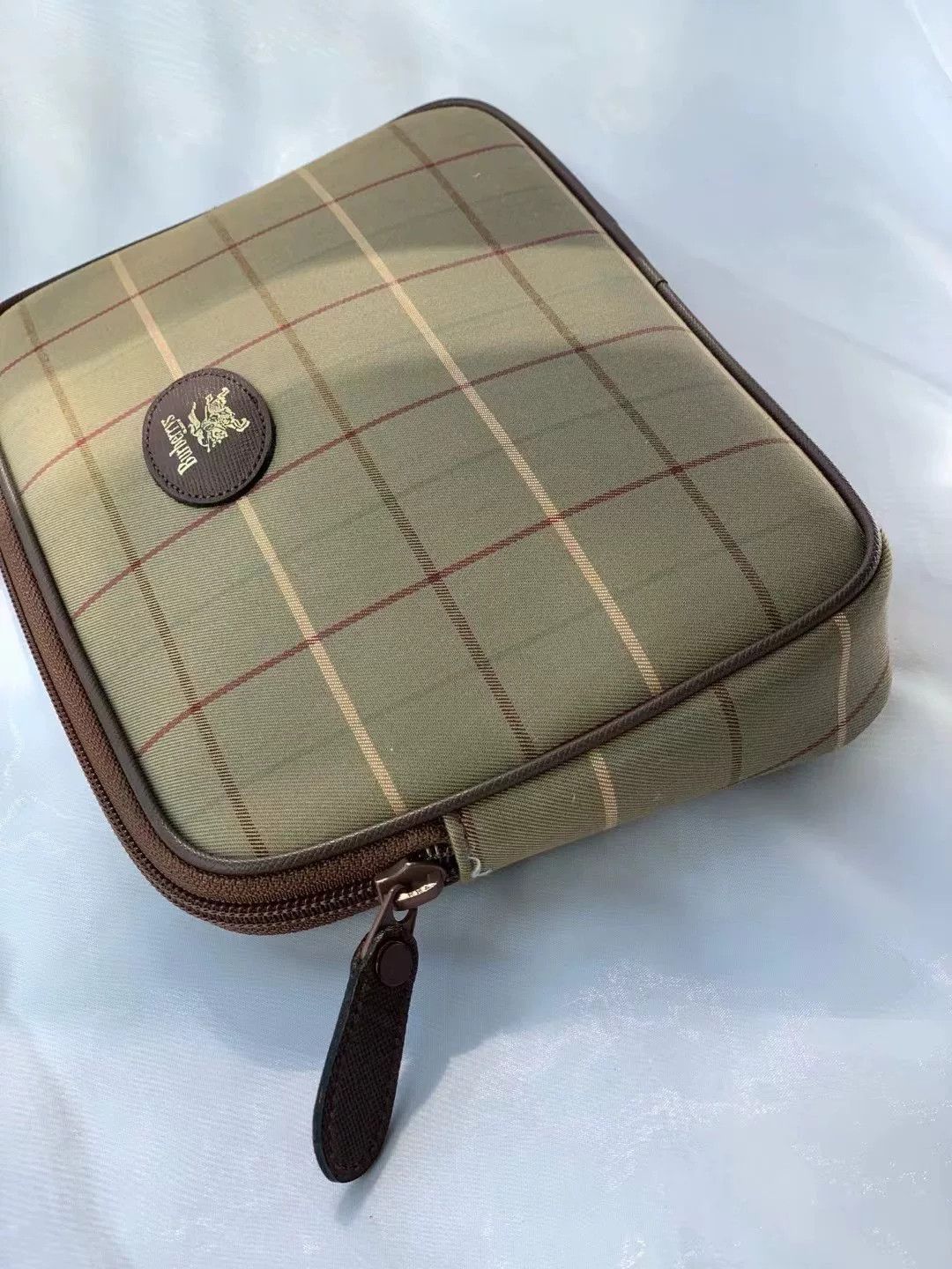 Burberry Burberry Vintage Canvas Check Clutch Size ONE SIZE - 3 Thumbnail