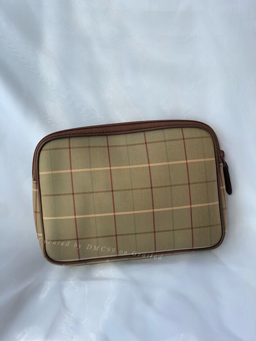 Burberry Burberry Vintage Canvas Check Clutch Size ONE SIZE - 2 Thumbnail