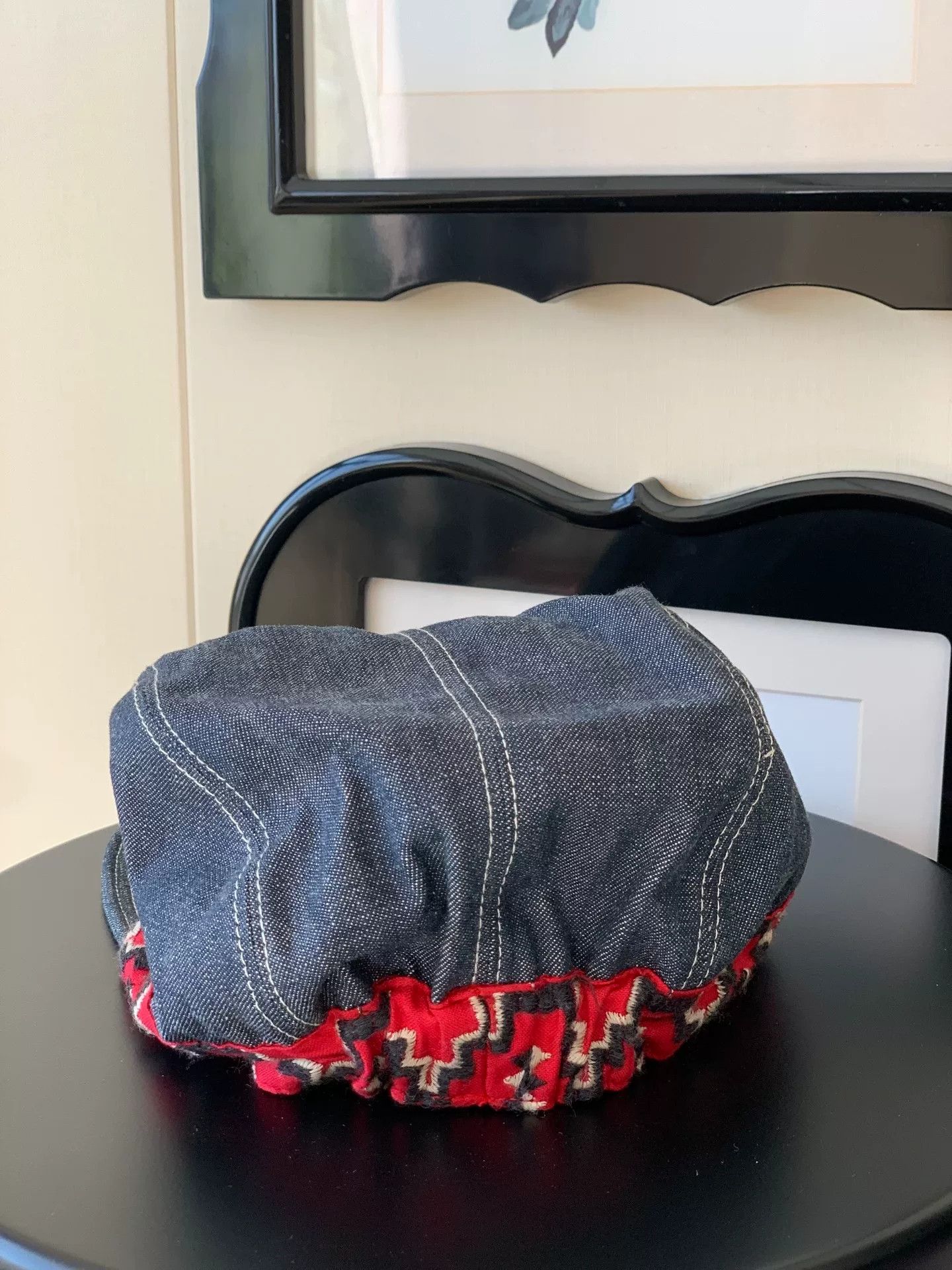 Kapital Kapital Denim Newsboy Cap Size ONE SIZE - 4 Thumbnail