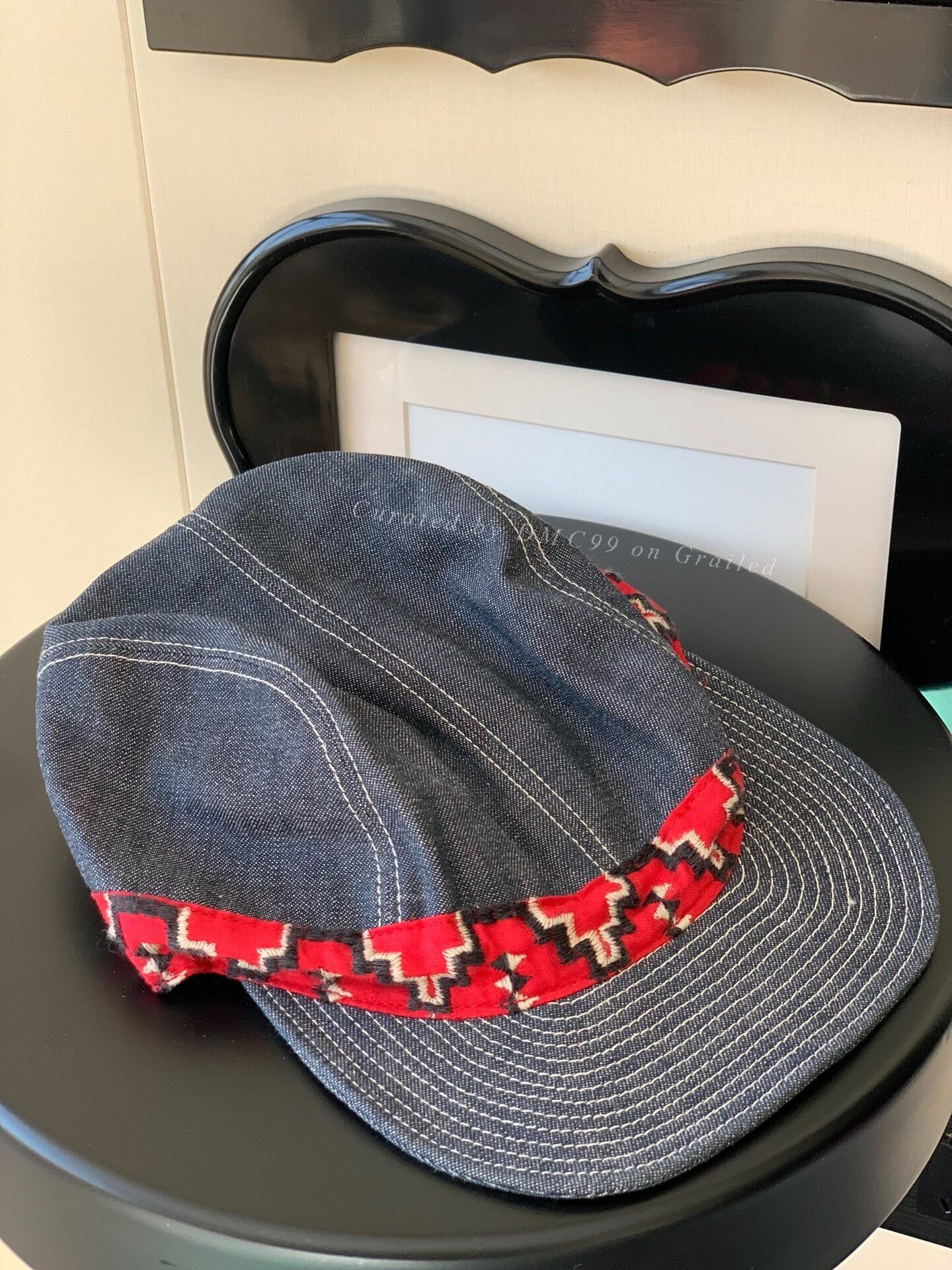 Kapital Kapital Denim Newsboy Cap Size ONE SIZE - 8 Thumbnail