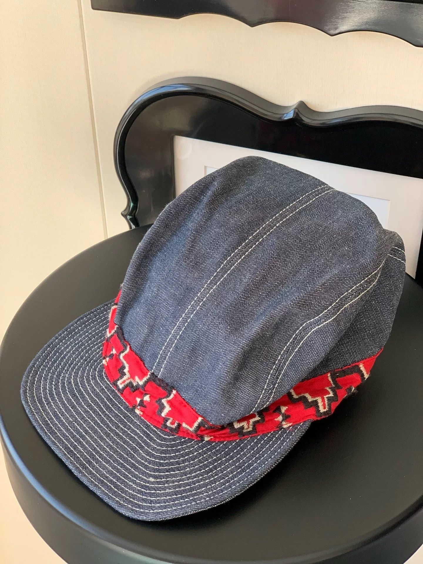 Kapital Kapital Denim Newsboy Cap Size ONE SIZE - 6 Thumbnail