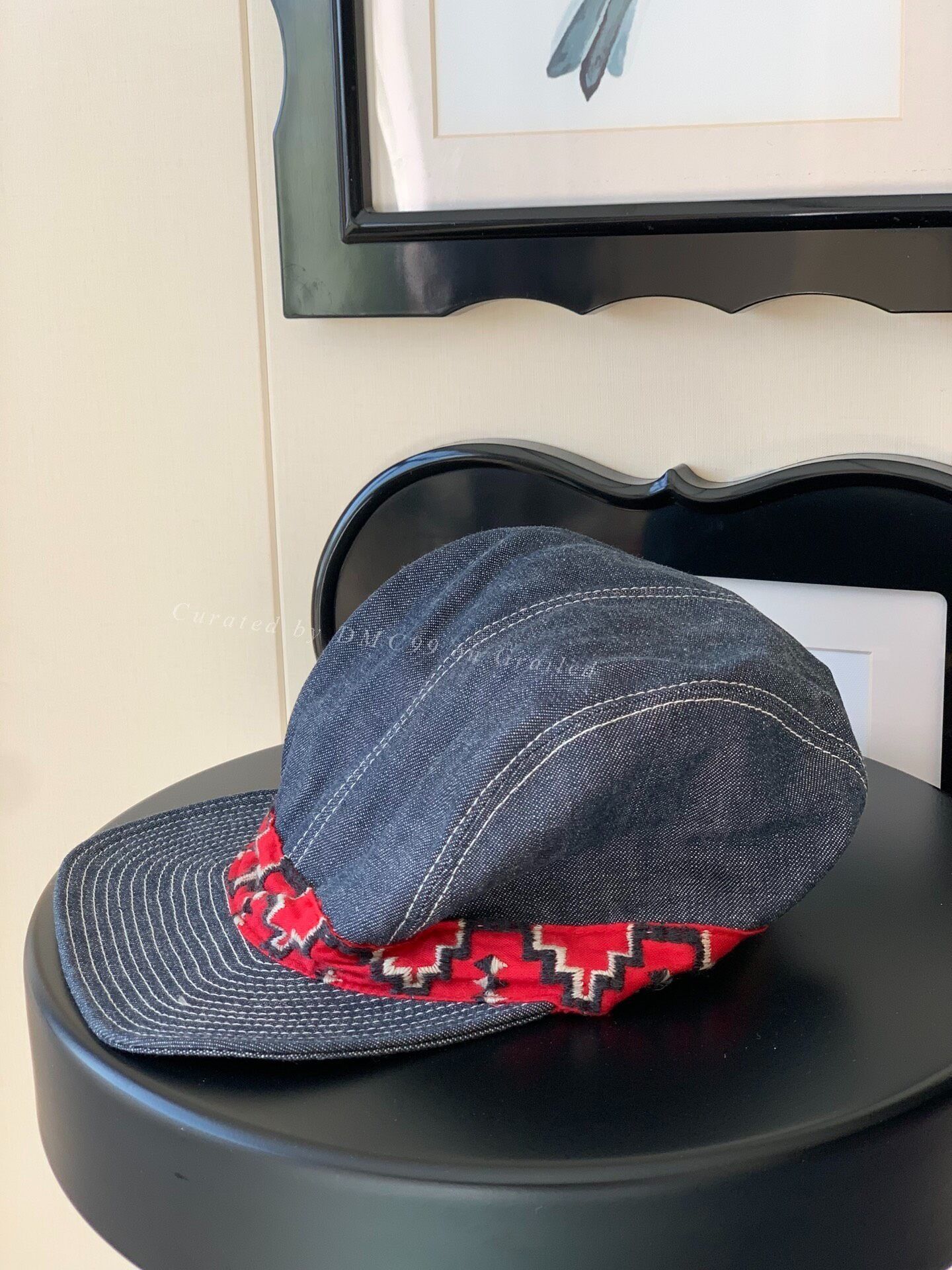 Kapital Kapital Denim Newsboy Cap Size ONE SIZE - 3 Thumbnail