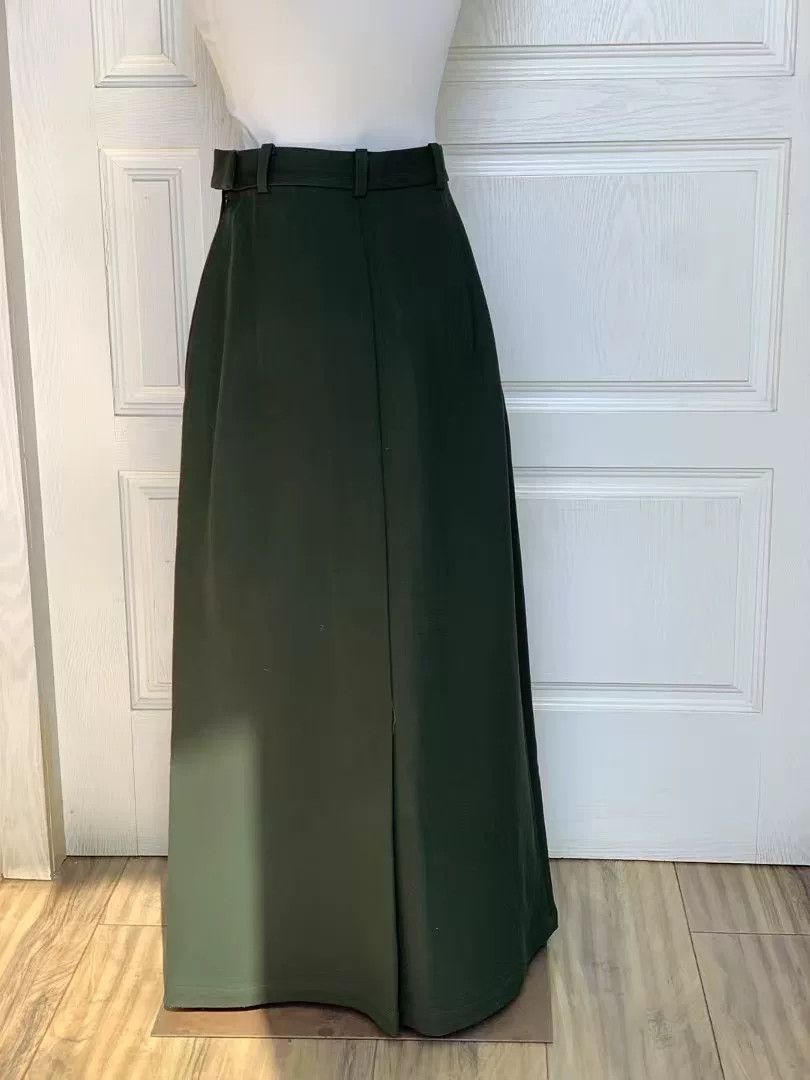 Yohji Yamamoto Y'S Wool Skirt Size 31" - 3 Thumbnail