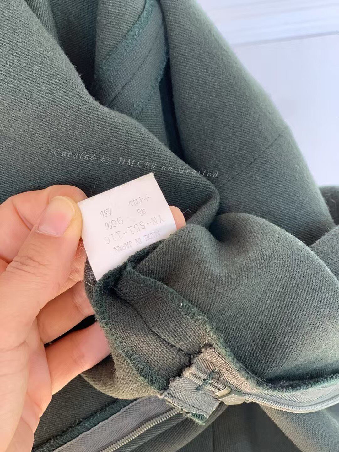 Yohji Yamamoto Y'S Wool Skirt Size 31" - 6 Thumbnail