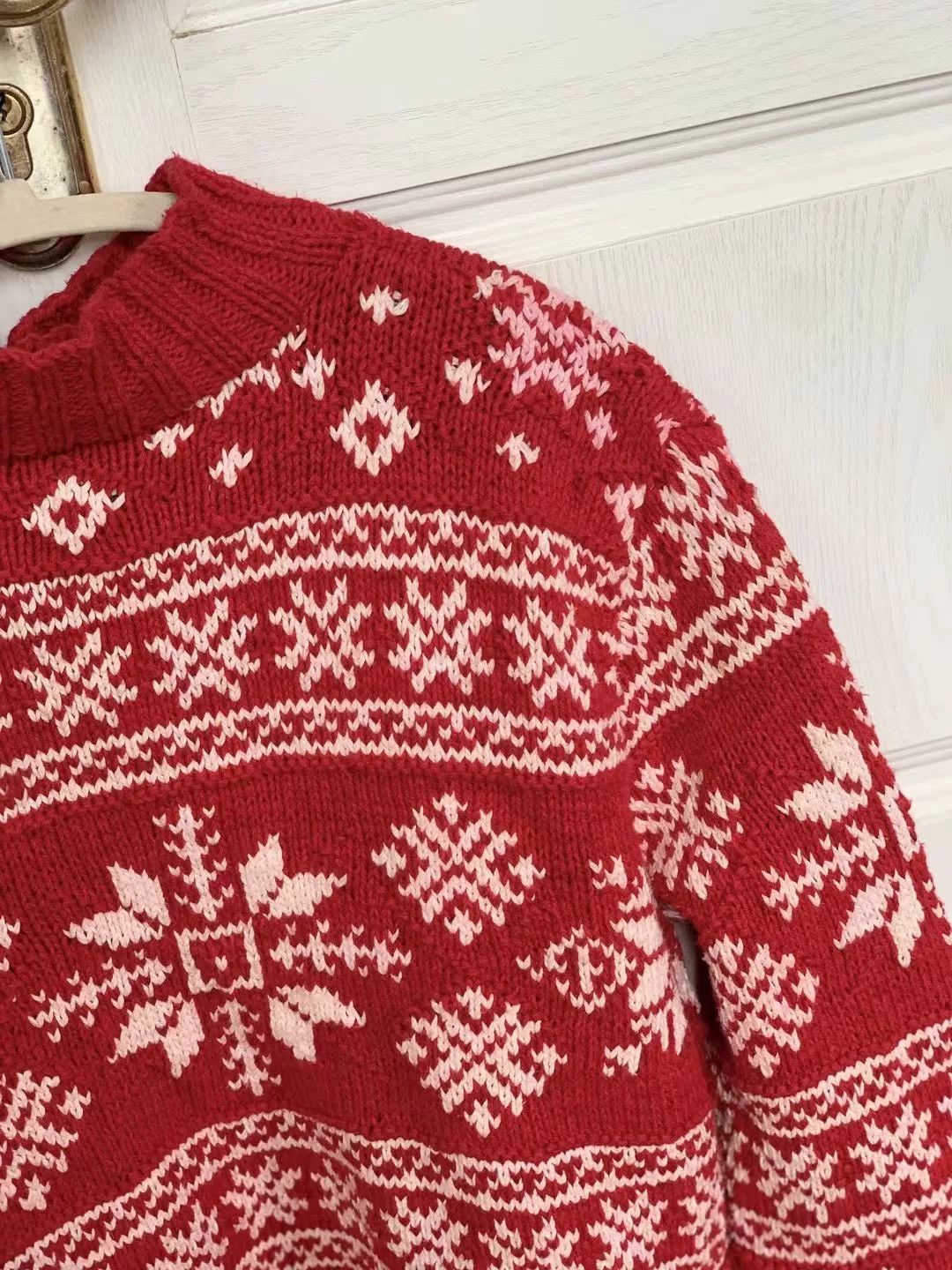 Ralph Lauren Ralph Lauren Classic Snowflake Sweater Size S / US 4 / IT 40 - 8 Thumbnail