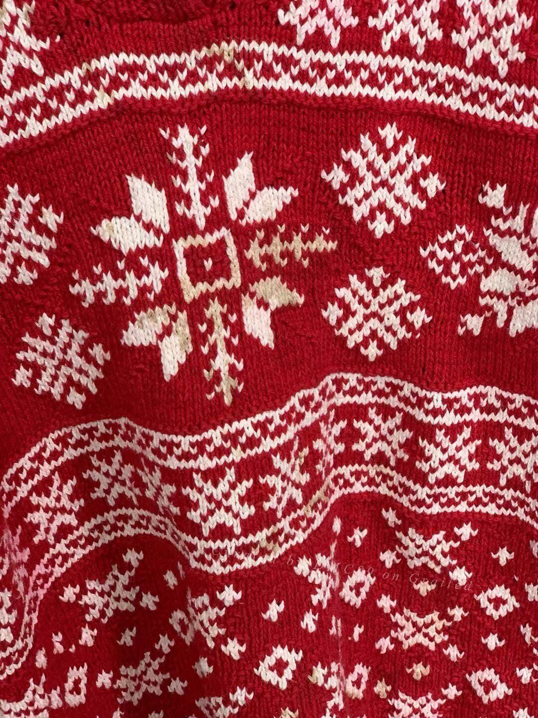 Ralph Lauren Ralph Lauren Classic Snowflake Sweater Size S / US 4 / IT 40 - 4 Thumbnail