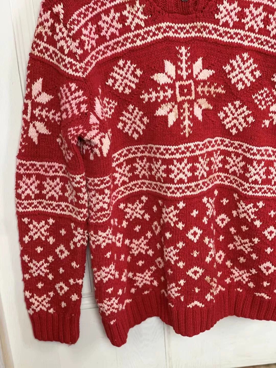 Ralph Lauren Ralph Lauren Classic Snowflake Sweater Size S / US 4 / IT 40 - 3 Thumbnail