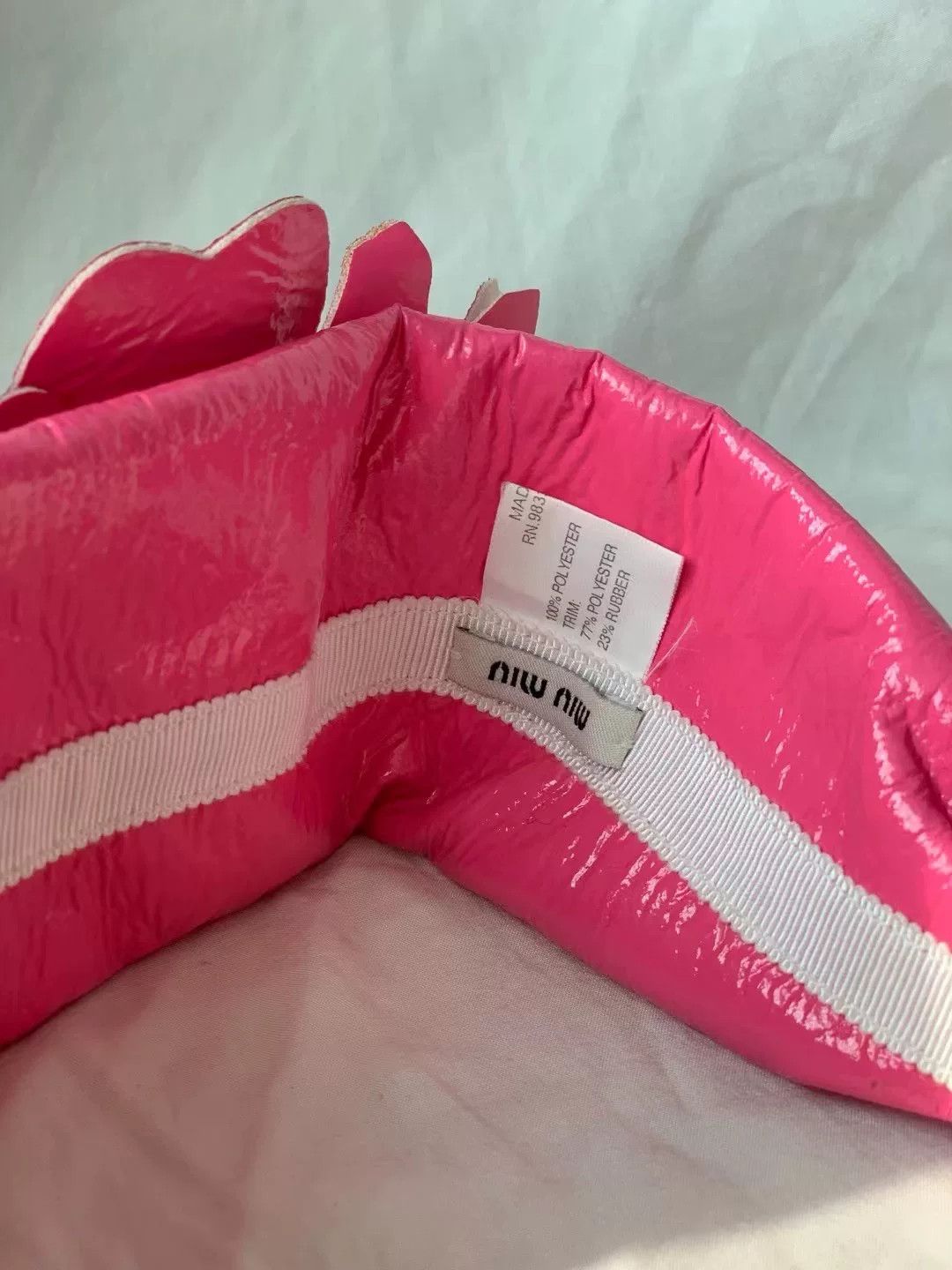 Miu Miu Miu Miu Women's Headband Size ONE SIZE - 7 Thumbnail