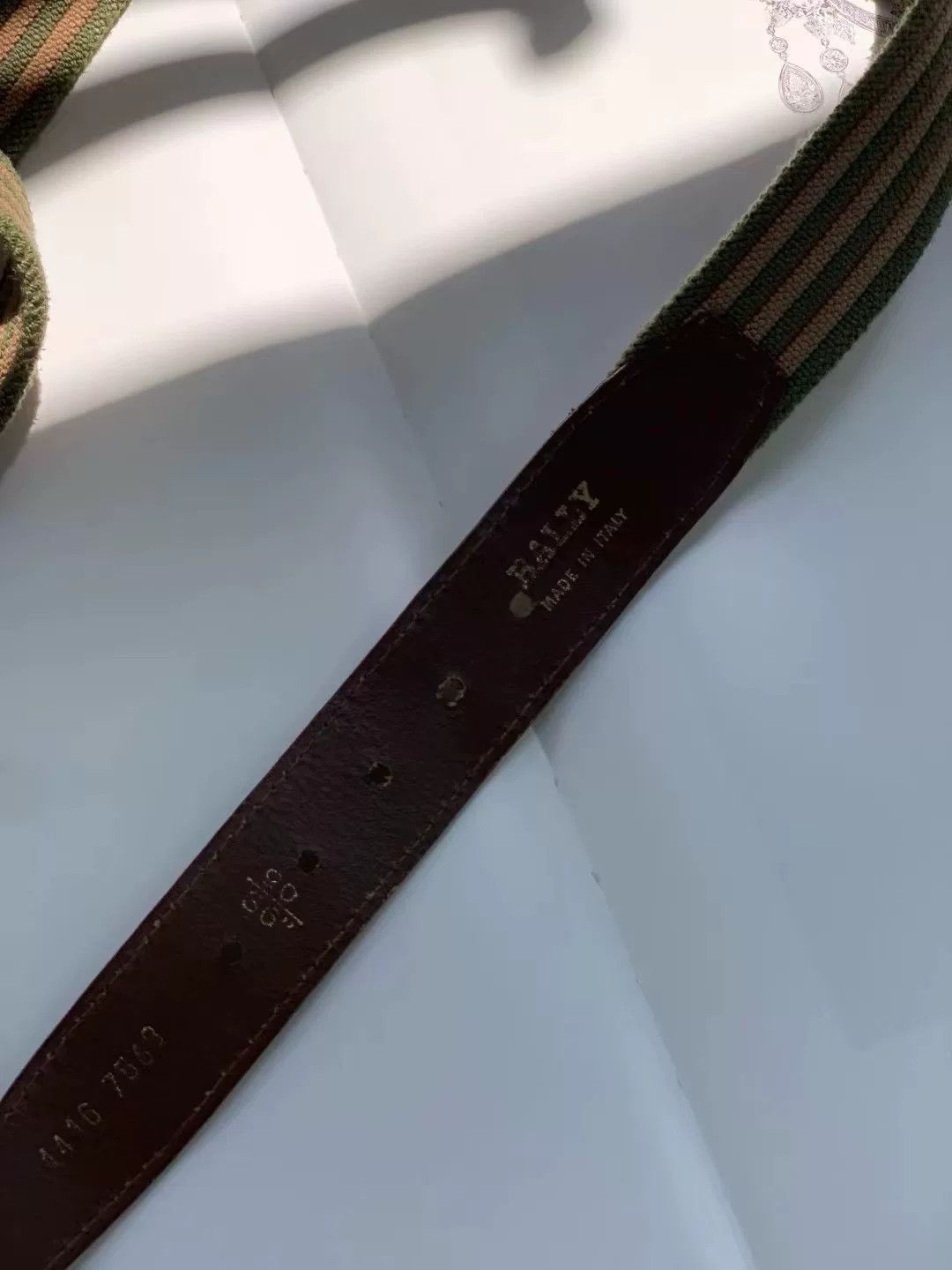Bally Bally Used Leather Belt Size ONE SIZE - 6 Thumbnail