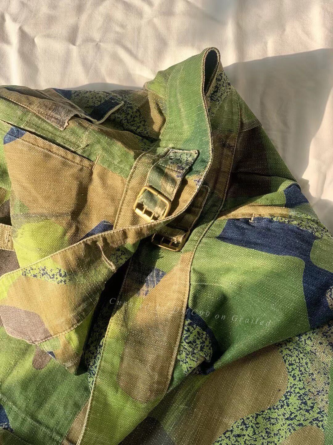 Nigel Cabourn Nigel Cabourn Camouflage Denim Skirt Size 38" / US 16 / IT 52 - 8 Thumbnail