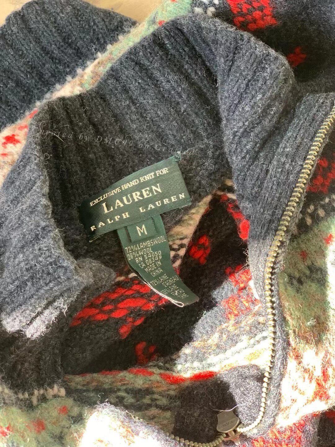 Ralph Lauren Ralph Lauren Vintage Cable Knit Sweater Size US M / EU 48-50 / 2 - 8 Thumbnail