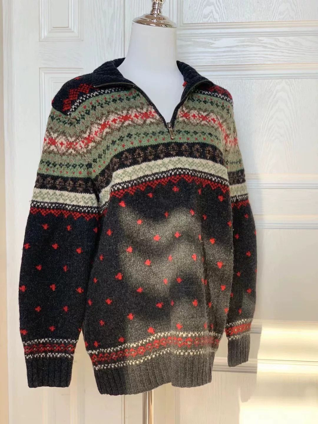 Ralph Lauren Ralph Lauren Vintage Cable Knit Sweater Size US M / EU 48-50 / 2 - 2 Thumbnail