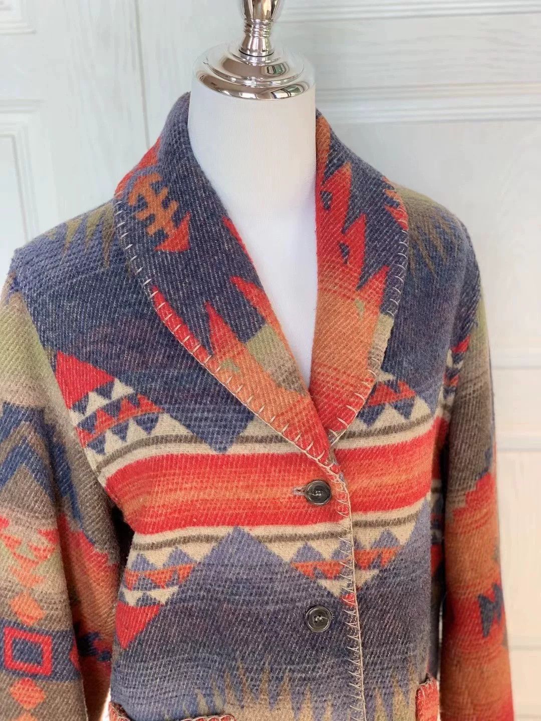 The Territory Ahead Vintage The Territory Ahead Wool Coat Size US L / EU 52-54 / 3 - 5 Thumbnail