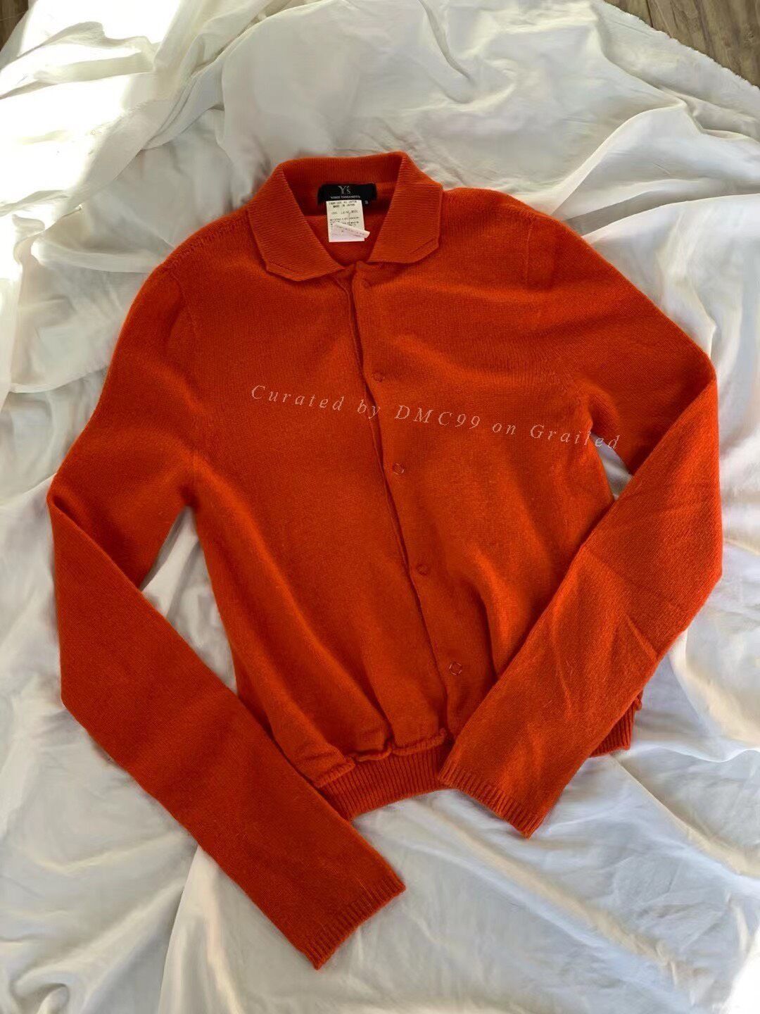 Yohji Yamamoto Y'S Yamamoto Vintage Wool Cardigan Size L / US 10 / IT 46 - 3 Thumbnail