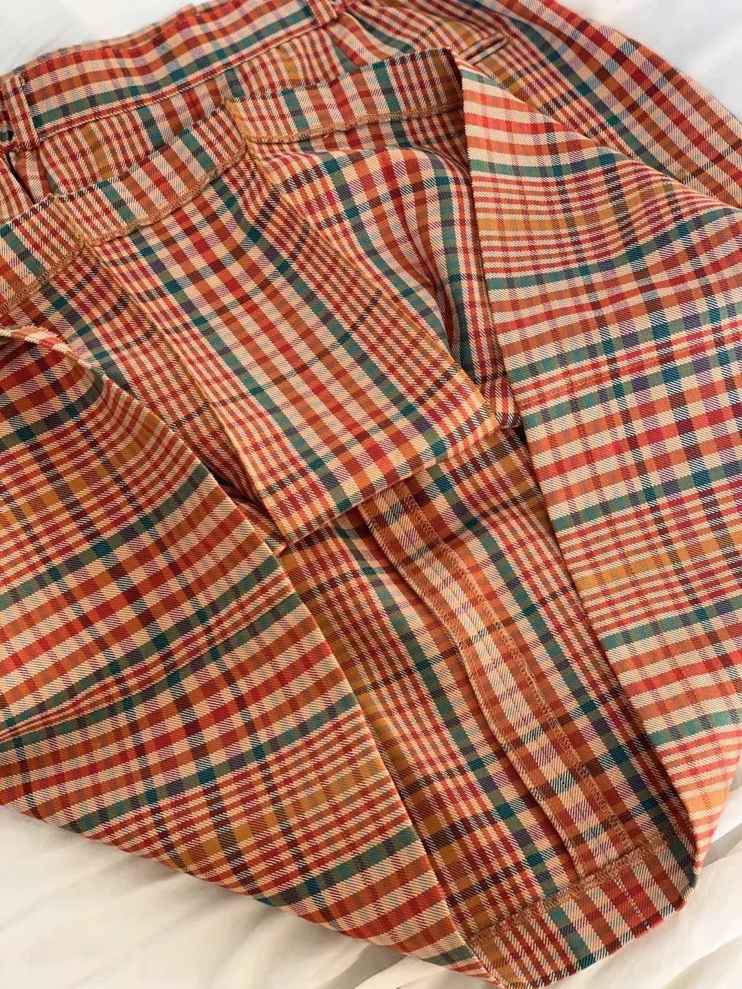 Dior Dior Vintage Wool Plaid Skirt Size 30" / US 8 / IT 44 - 8 Thumbnail