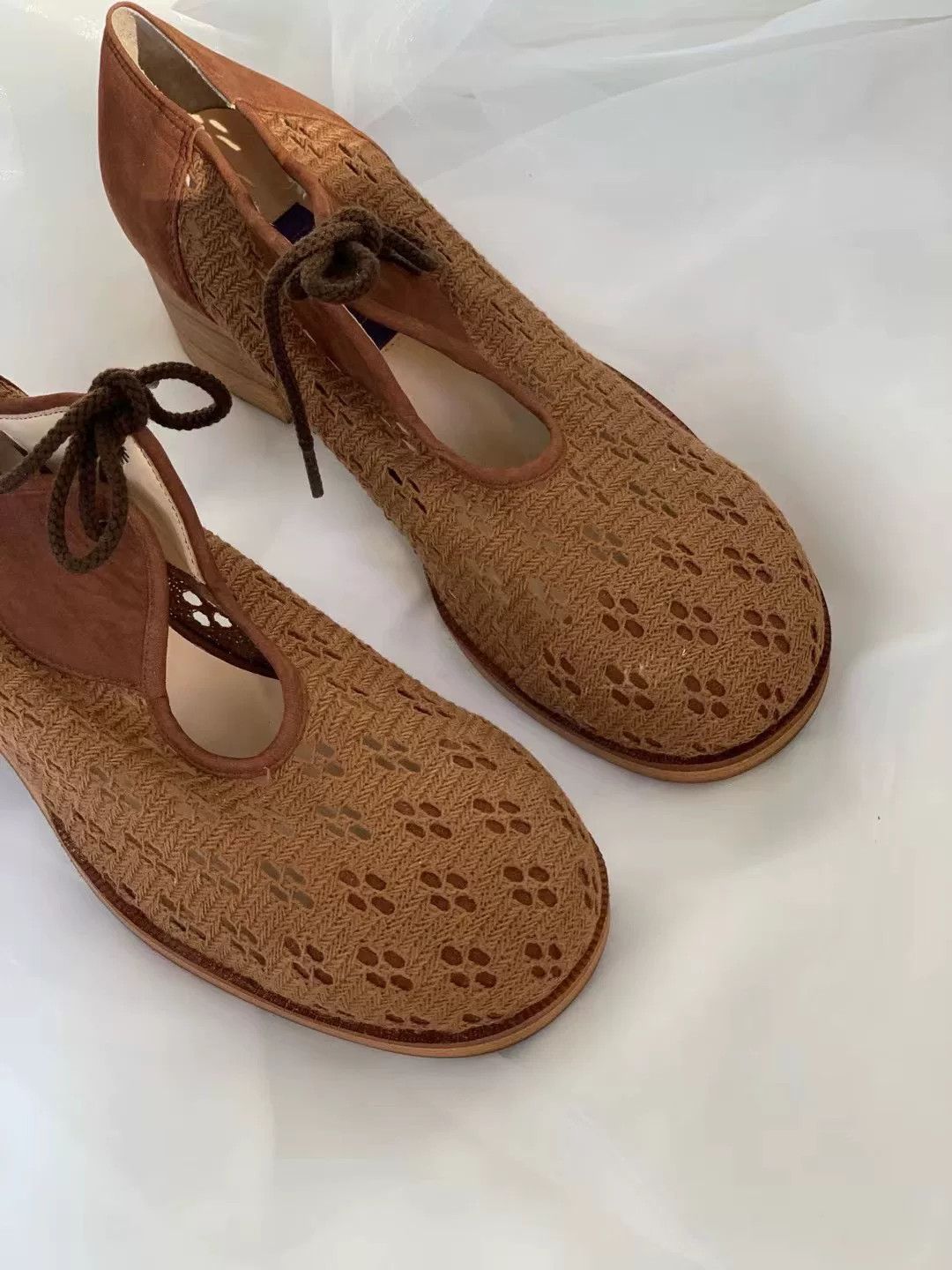 Kenzo Kenzo Vintage Cutout Leather Shoes Size US 5.5 / IT 35.5 - 3 Thumbnail