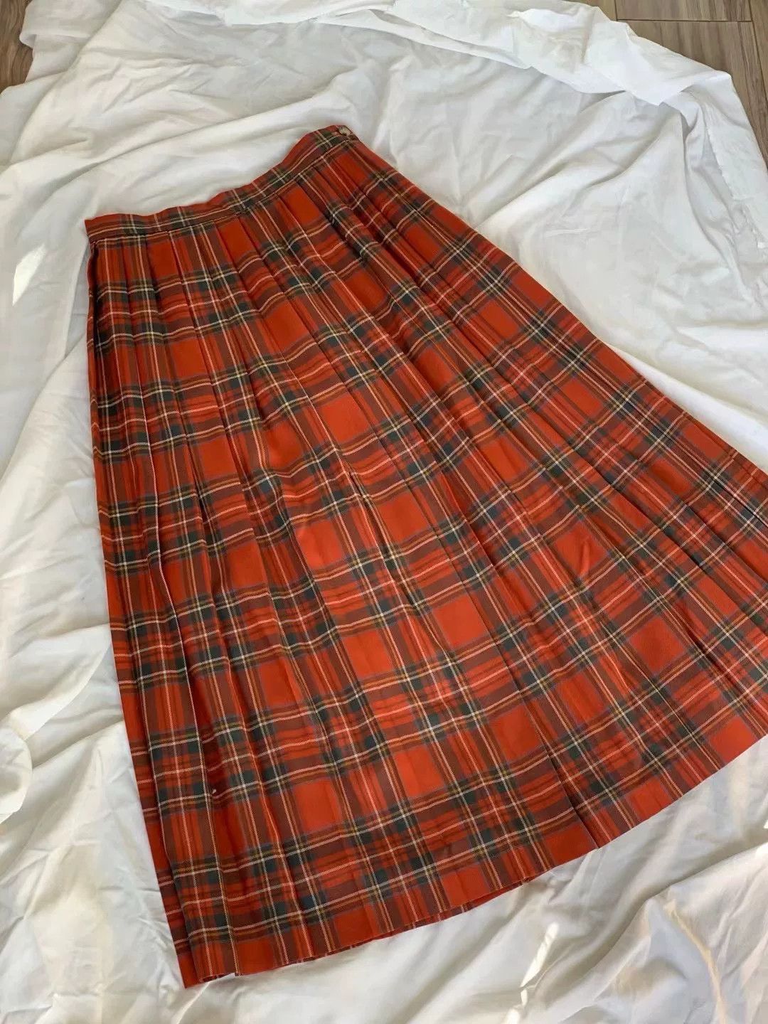 Brooks Brothers Brooks Brothers Wool Pleated Skirt Size 33" - 8 Thumbnail