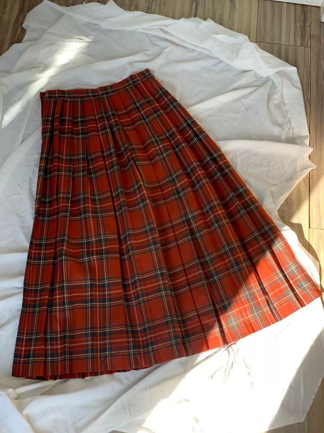 Brooks Brothers Brooks Brothers Wool Pleated Skirt Size 33" - 2 Thumbnail