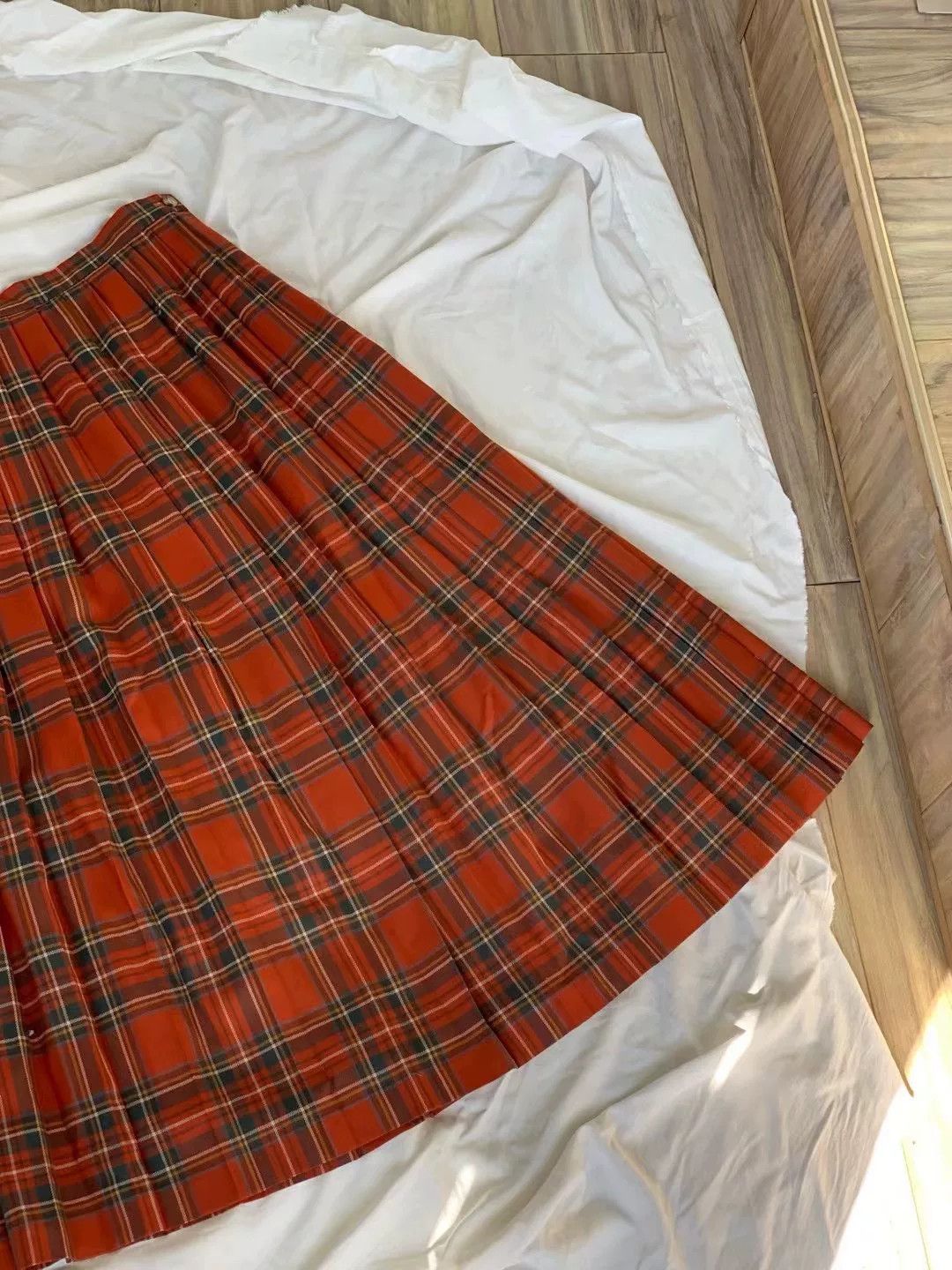 Brooks Brothers Brooks Brothers Wool Pleated Skirt Size 33" - 3 Thumbnail