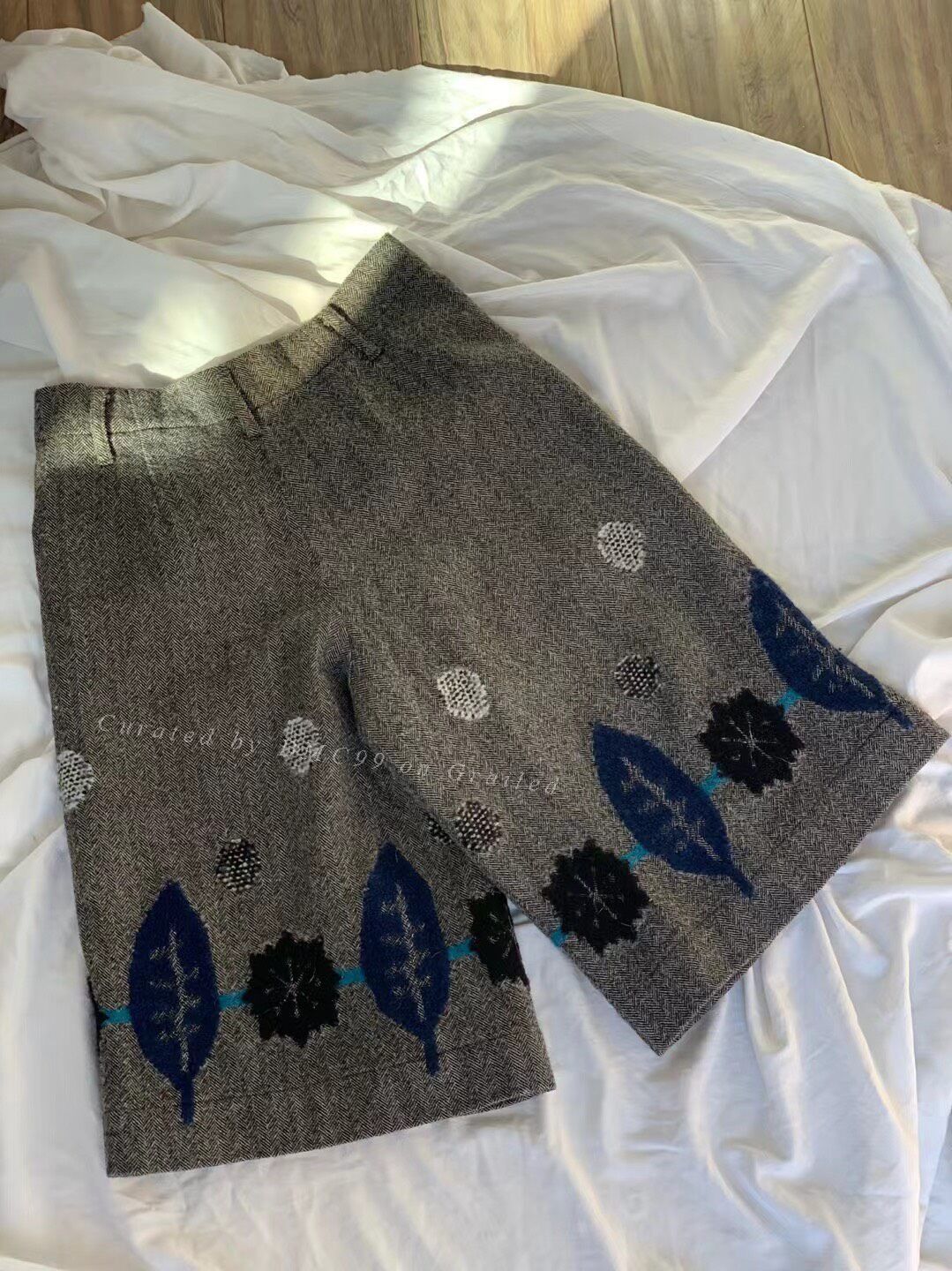 Issey Miyake Vintage Issey Miyake Wool Culottes Size 33" - 8 Thumbnail
