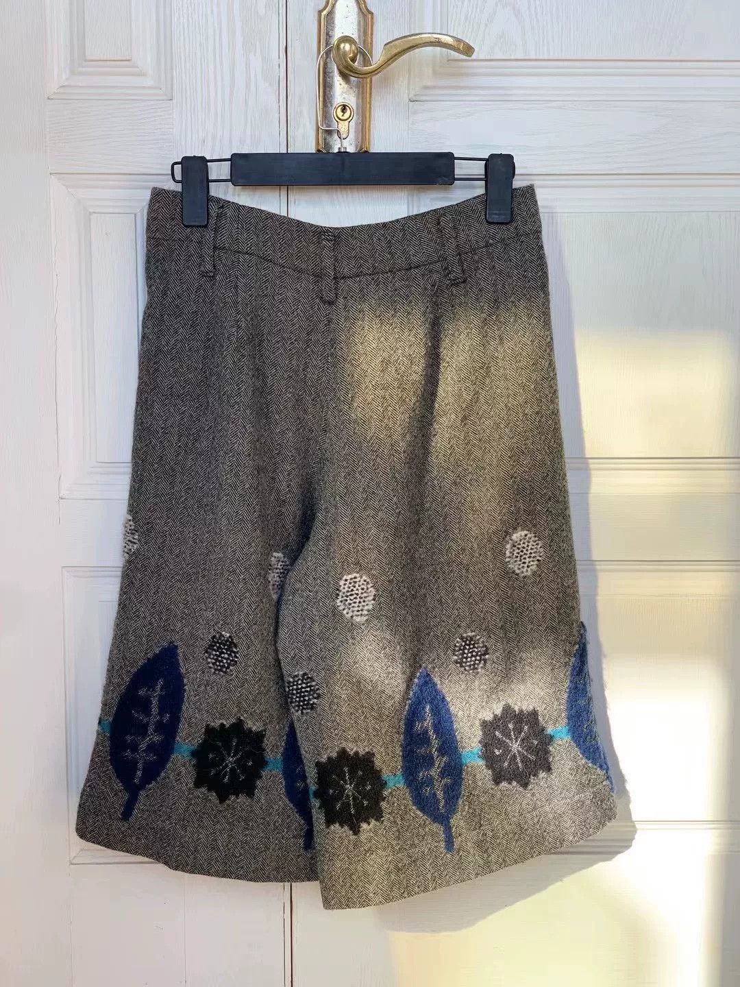 Issey Miyake Vintage Issey Miyake Wool Culottes Size 33" - 2 Thumbnail