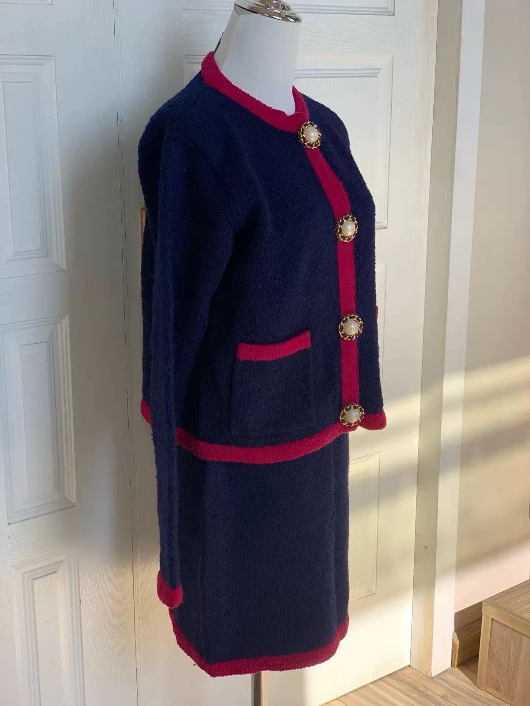 Vintage Vintage COVIELLO ERICKSON Wool Sweater Set Size M / US 6-8 / IT 42-44 - 5 Thumbnail