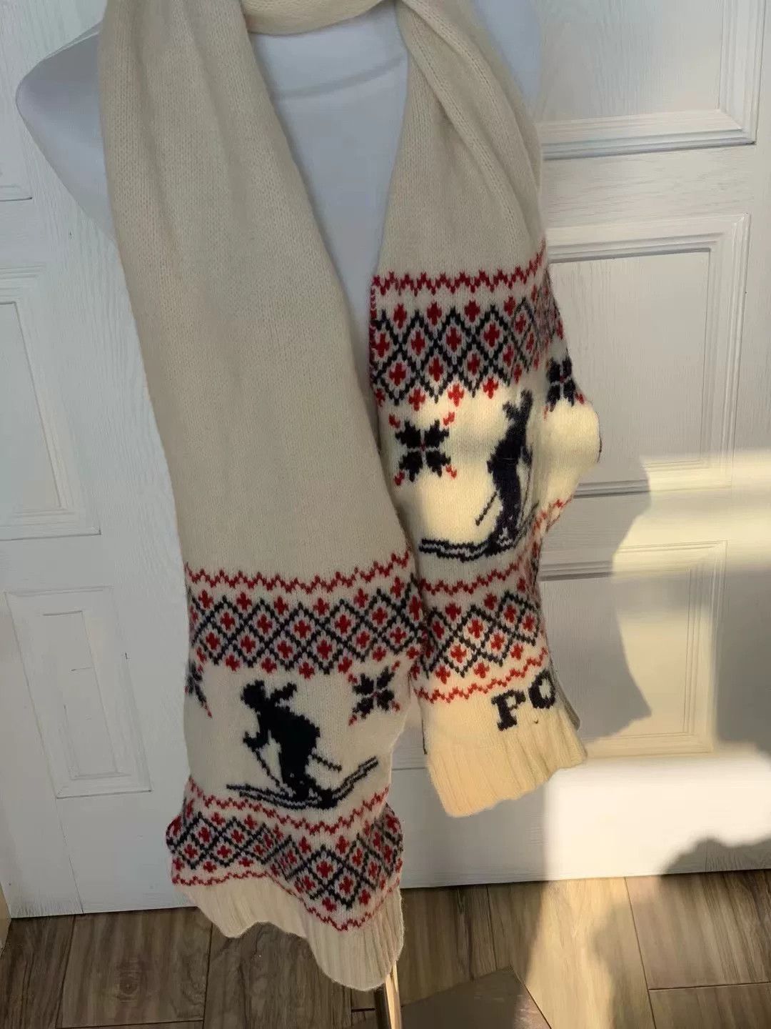 Ralph Lauren Ralph Lauren Vintage Polo Wool Scarf Size ONE SIZE - 2 Thumbnail