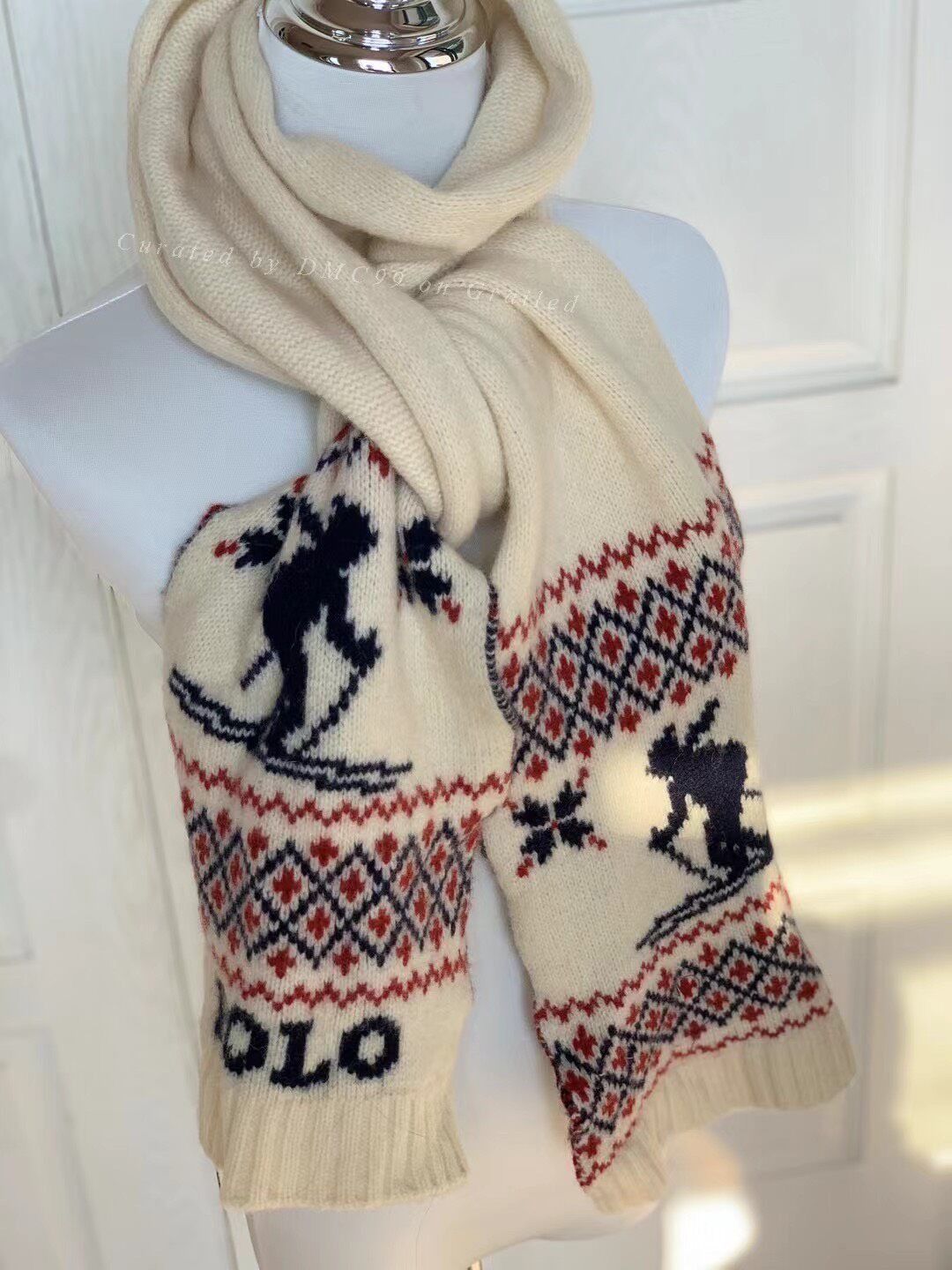 Ralph Lauren Ralph Lauren Vintage Polo Wool Scarf Size ONE SIZE - 8 Thumbnail