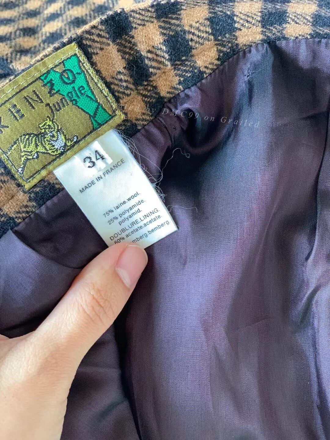 Kenzo Vintage Kenzo Wool Suit Set Size M / US 6-8 / IT 42-44 - 9 Thumbnail