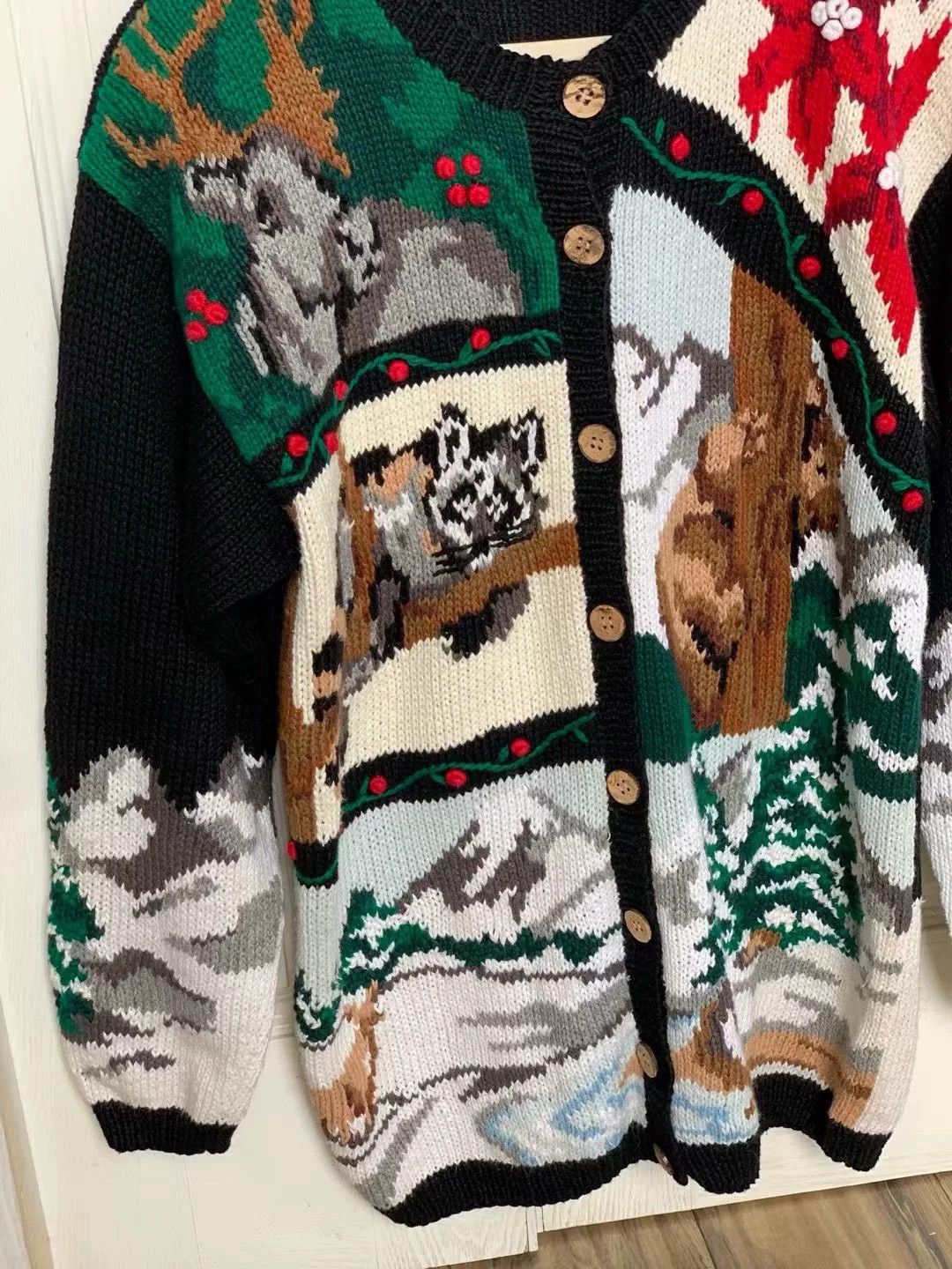 Aigle The Eagle's Eye Vintage Cardigan Size S / US 4 / IT 40 - 3 Thumbnail