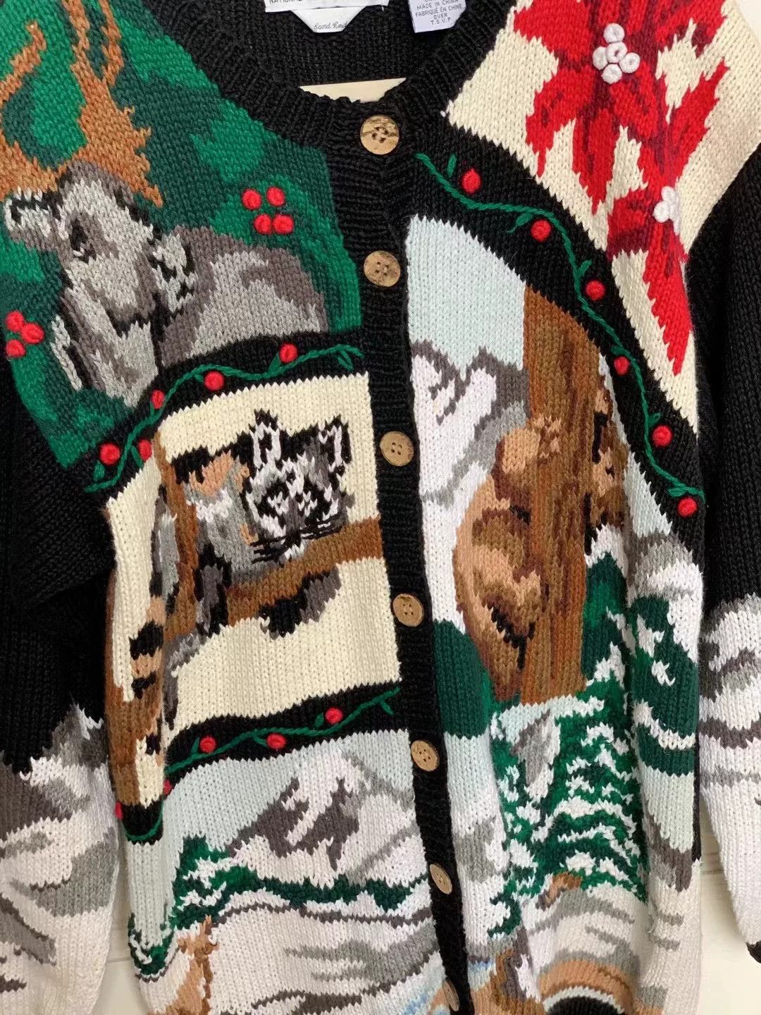 Aigle The Eagle's Eye Vintage Cardigan Size S / US 4 / IT 40 - 5 Thumbnail