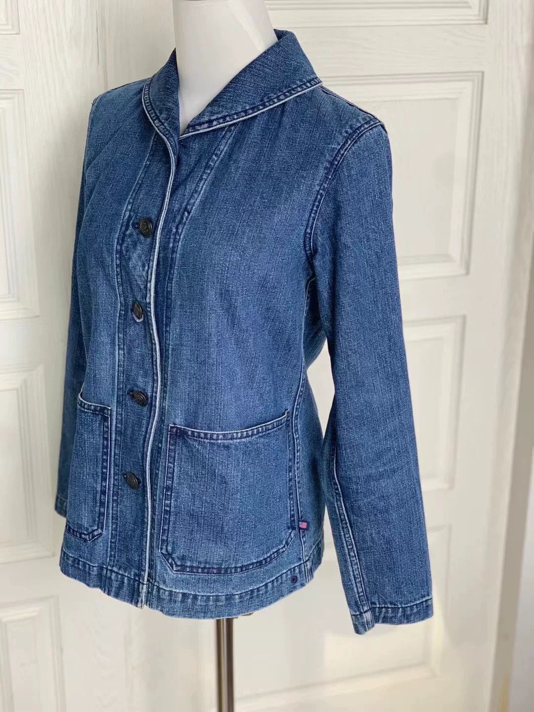 Polo Ralph Lauren Polo Ralph Lauren Nautical Denim Deck Jacket Size US S / EU 44-46 / 1 - 4 Thumbnail