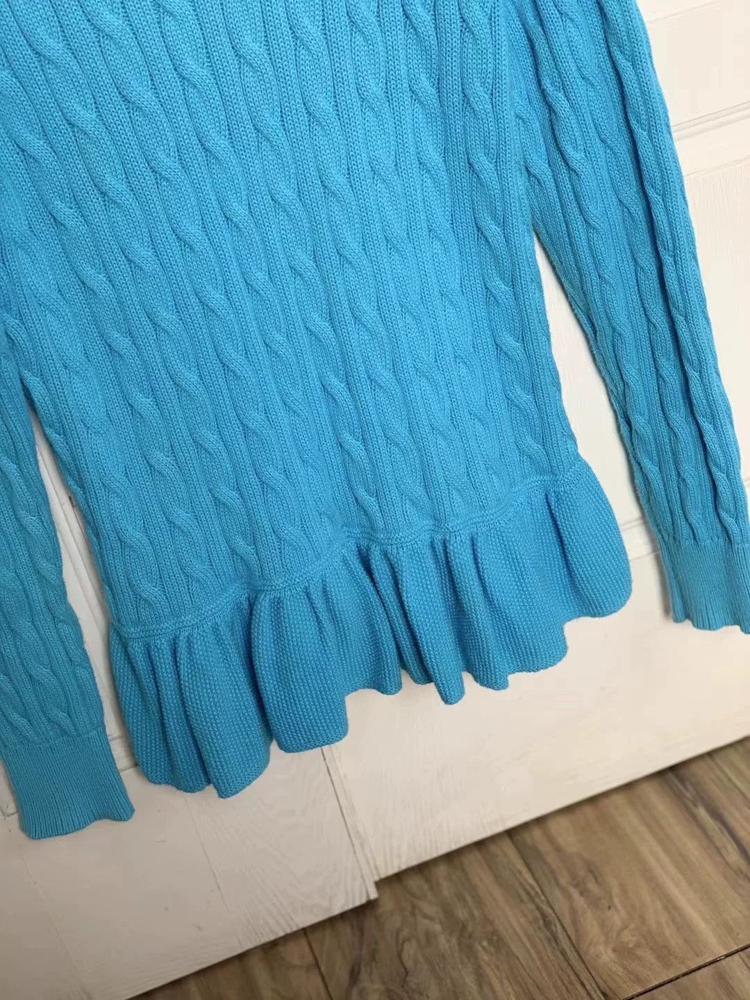 Ralph Lauren Ralph Lauren Kids XL Cable Knit Sweater Size XL / US 12-14 / IT 48-50 - 6 Thumbnail