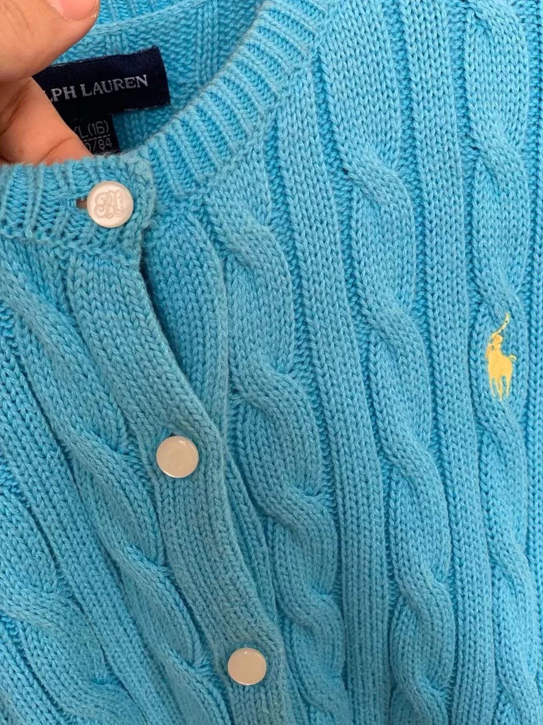 Ralph Lauren Ralph Lauren Kids XL Cable Knit Sweater Size XL / US 12-14 / IT 48-50 - 5 Thumbnail