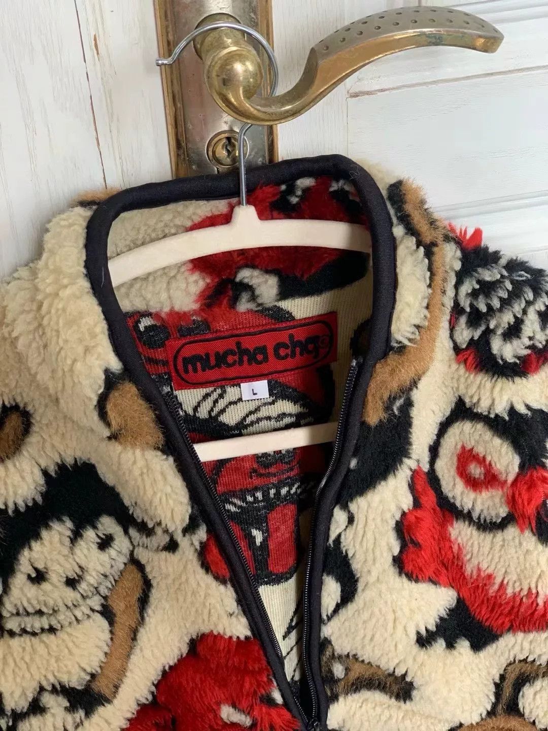 mercibeaucoup Vintage Muchacha Fleece Jacket Size L / US 10 / IT 46 - 9 Thumbnail