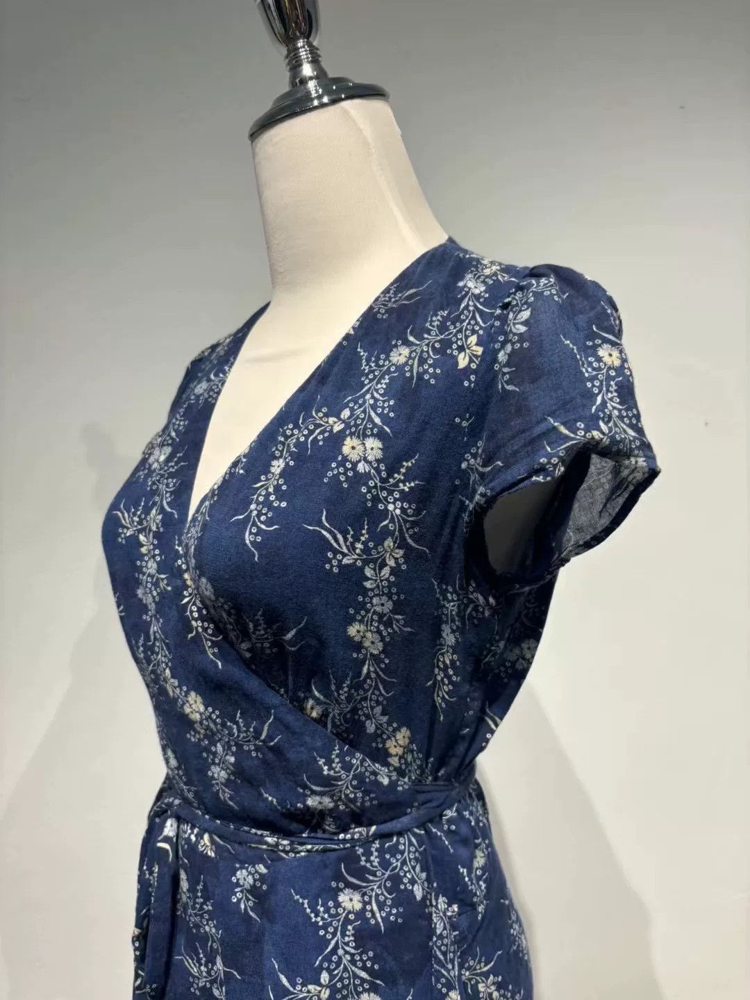Ralph Lauren Vintage Ralph Lauren Cotton Linen Dress Size XS / US 0-2 / IT 36-38 - 2 Thumbnail