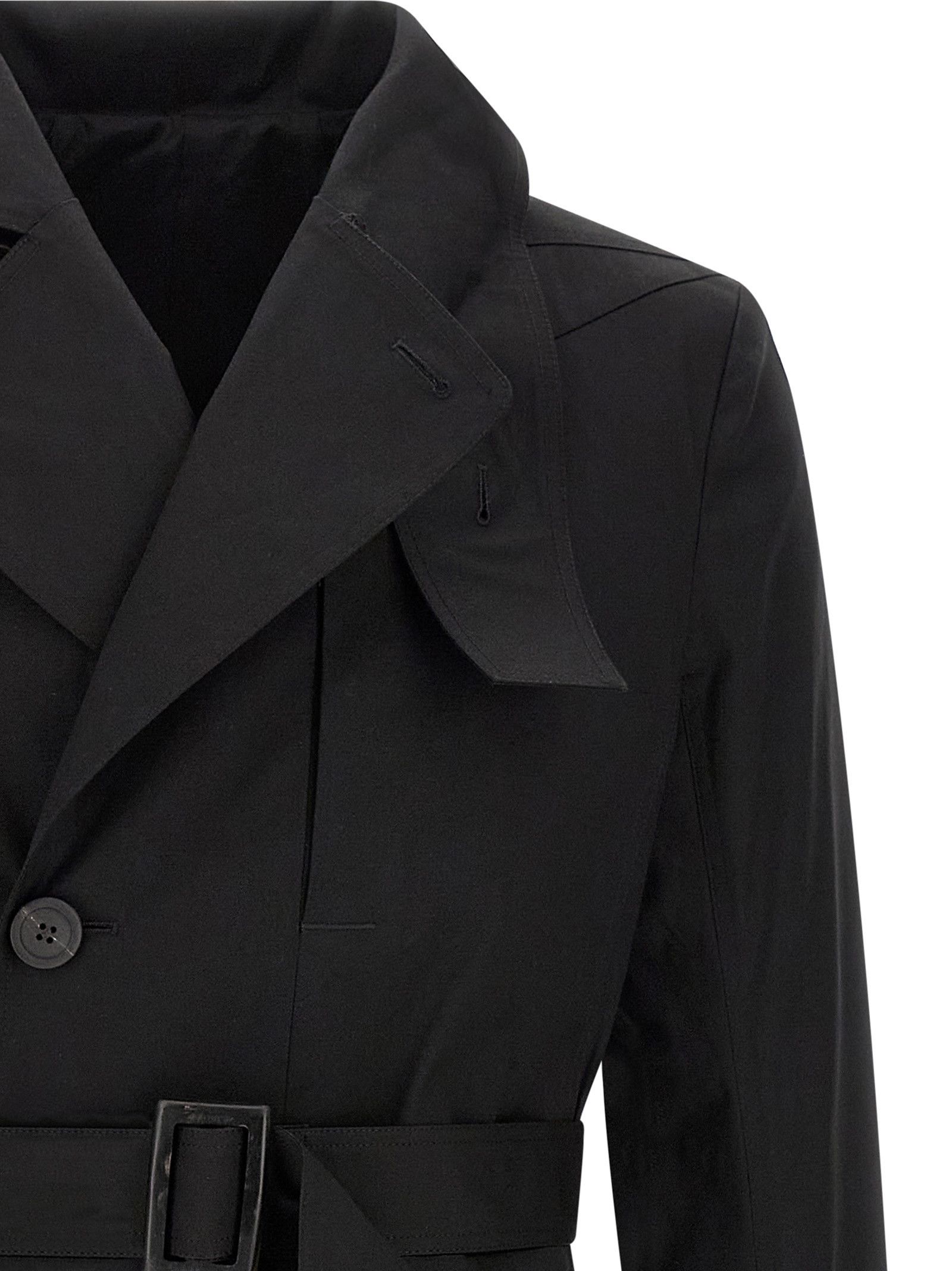 Rick Owens 'Mastodon' trench coat Size US L / EU 52-54 / 3 - 3 Thumbnail