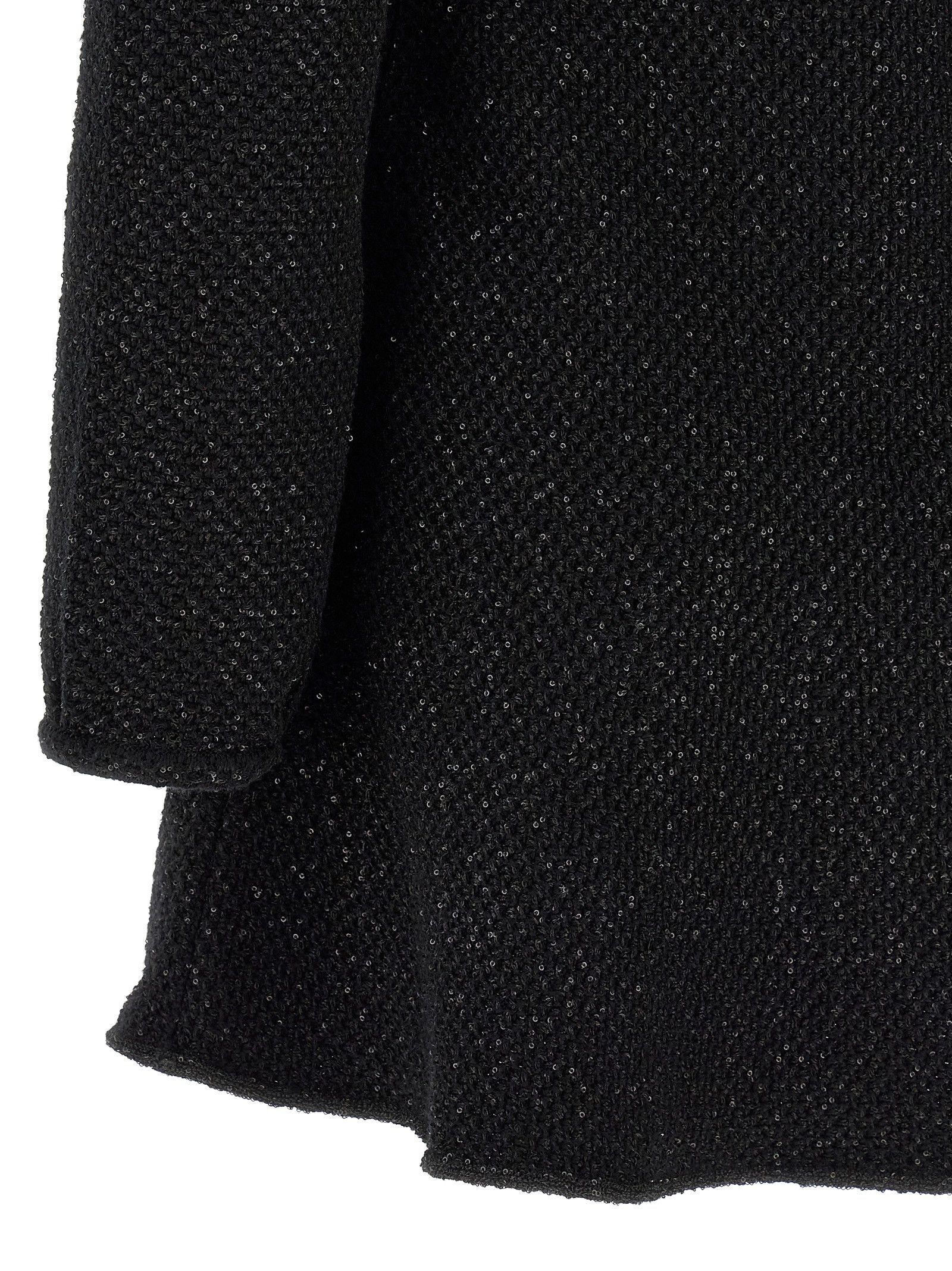Self-Portrait 'Black Sequin Knit Mini' dress Size XS / US 0-2 / IT 36-38 - 4 Thumbnail